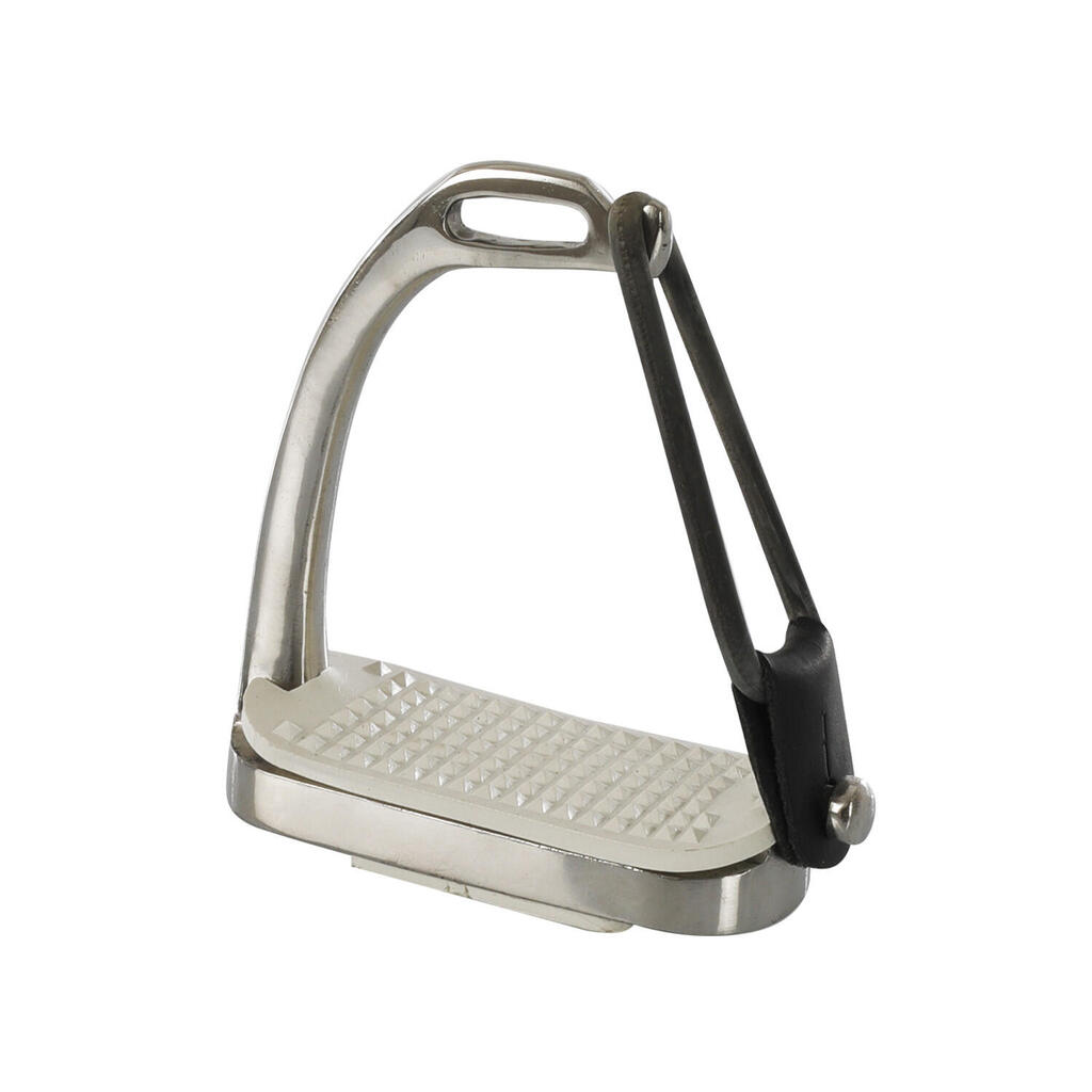 Stainless steel stirrups con side elastic