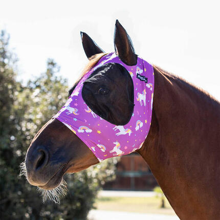 Masque anti-mouches en lycra avec couvre-oreilles