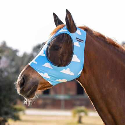 Masque anti-mouches en lycra avec couvre-oreilles