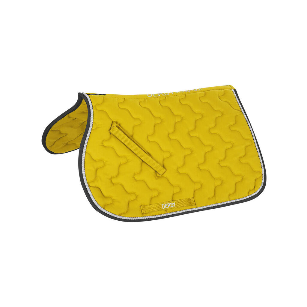 Pony saddle pad with piping cord