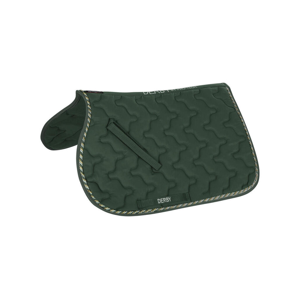 Pony saddle pad with piping cord