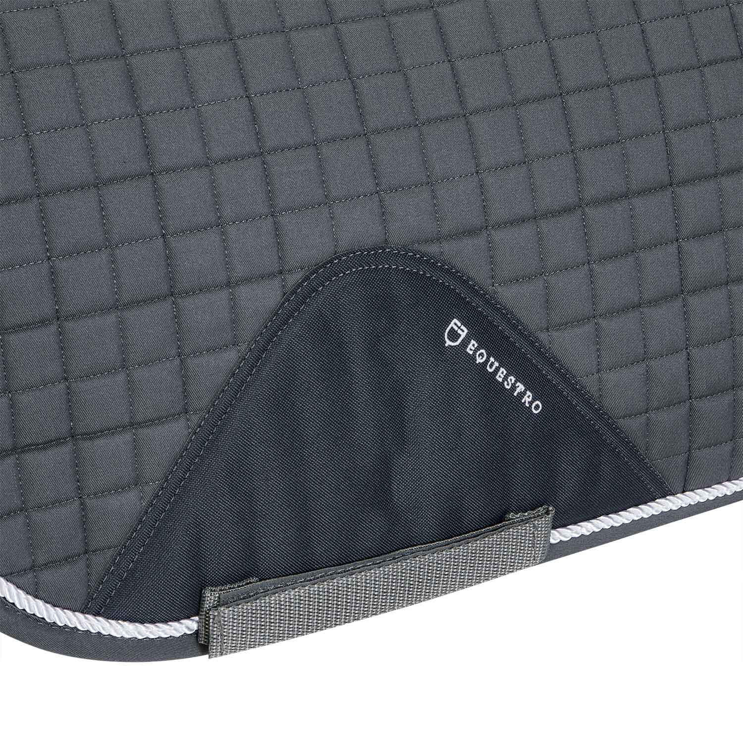 Tapis de selle de dressage profilé en coton 3/4