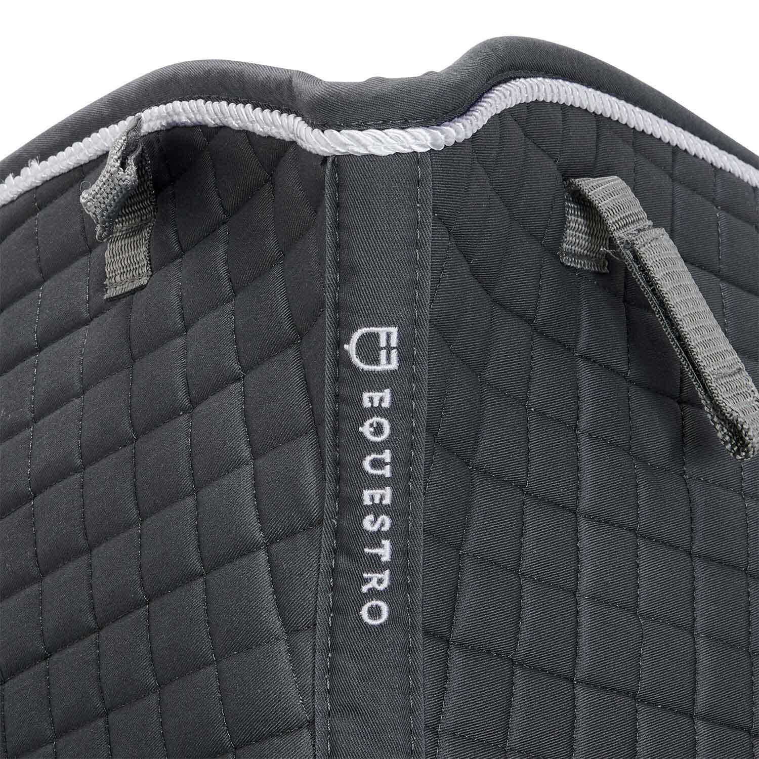 Tapis de selle de dressage profilé en coton 4/4