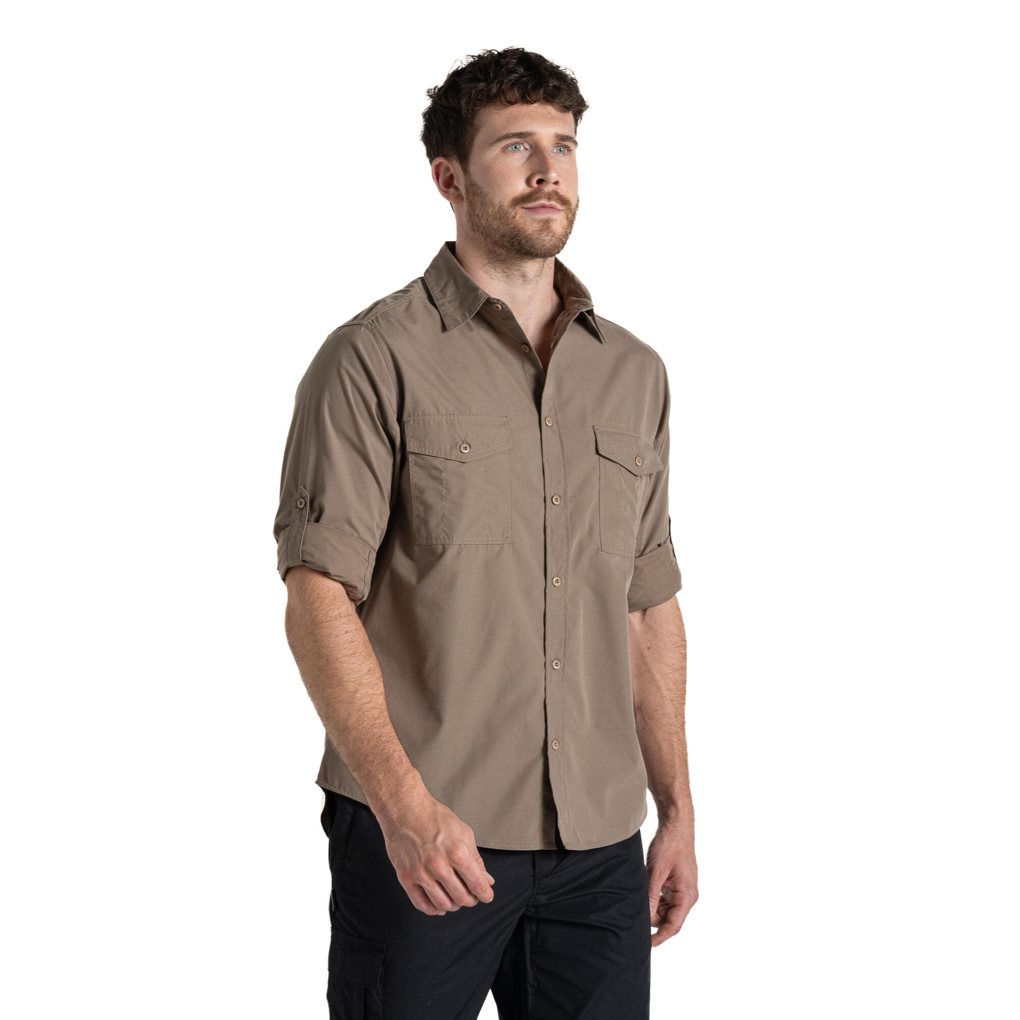 Camicia Uomo Craghoppers Expert Kiwi Sasso 3/5
