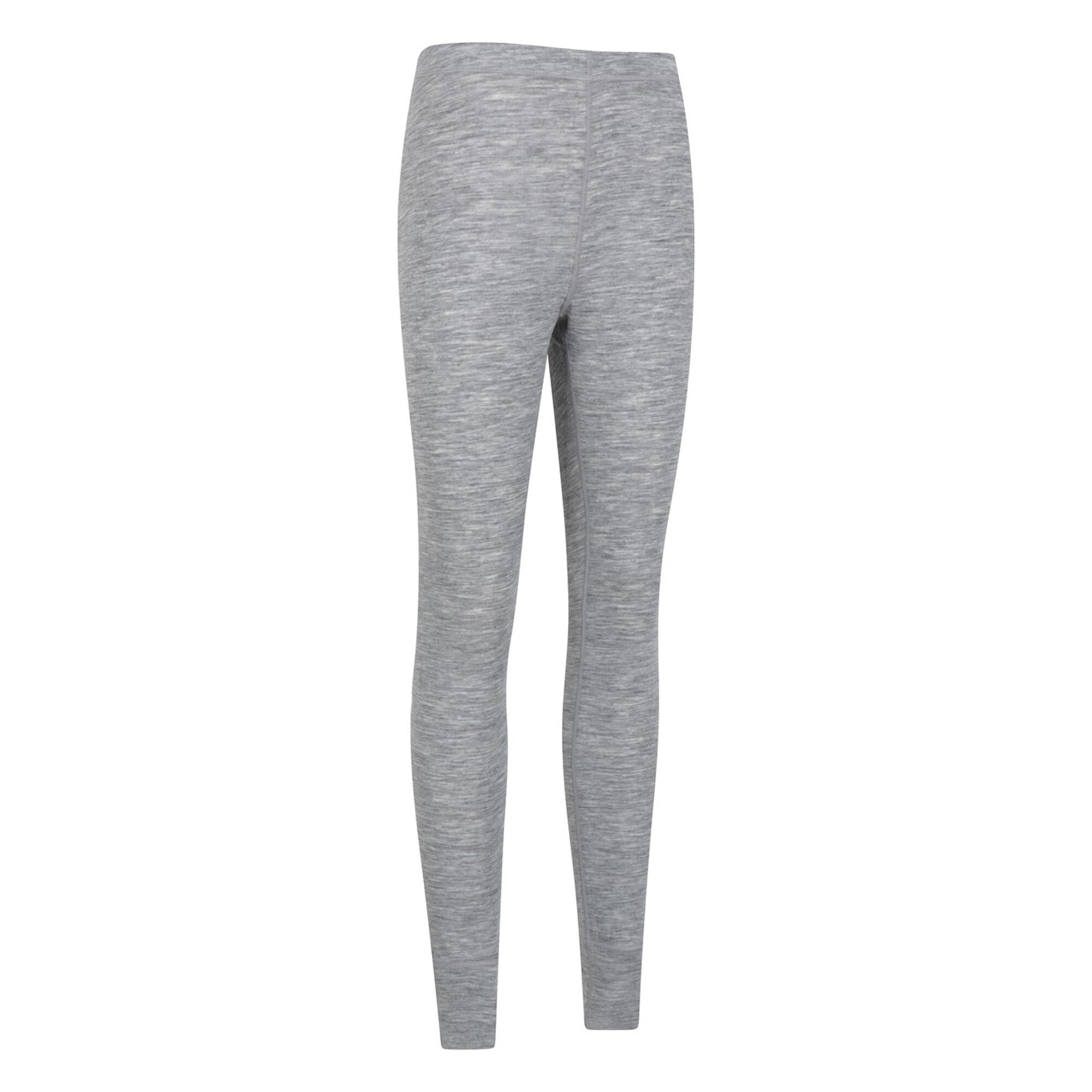 Womens/Ladies Merino II Thermal Bottoms (Grey) 4/4