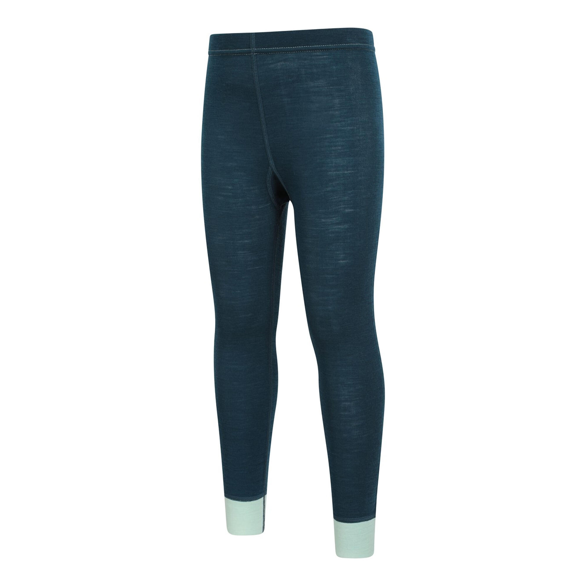 Bas Thermique Enfant (Bleu Sarcelle) 3/4