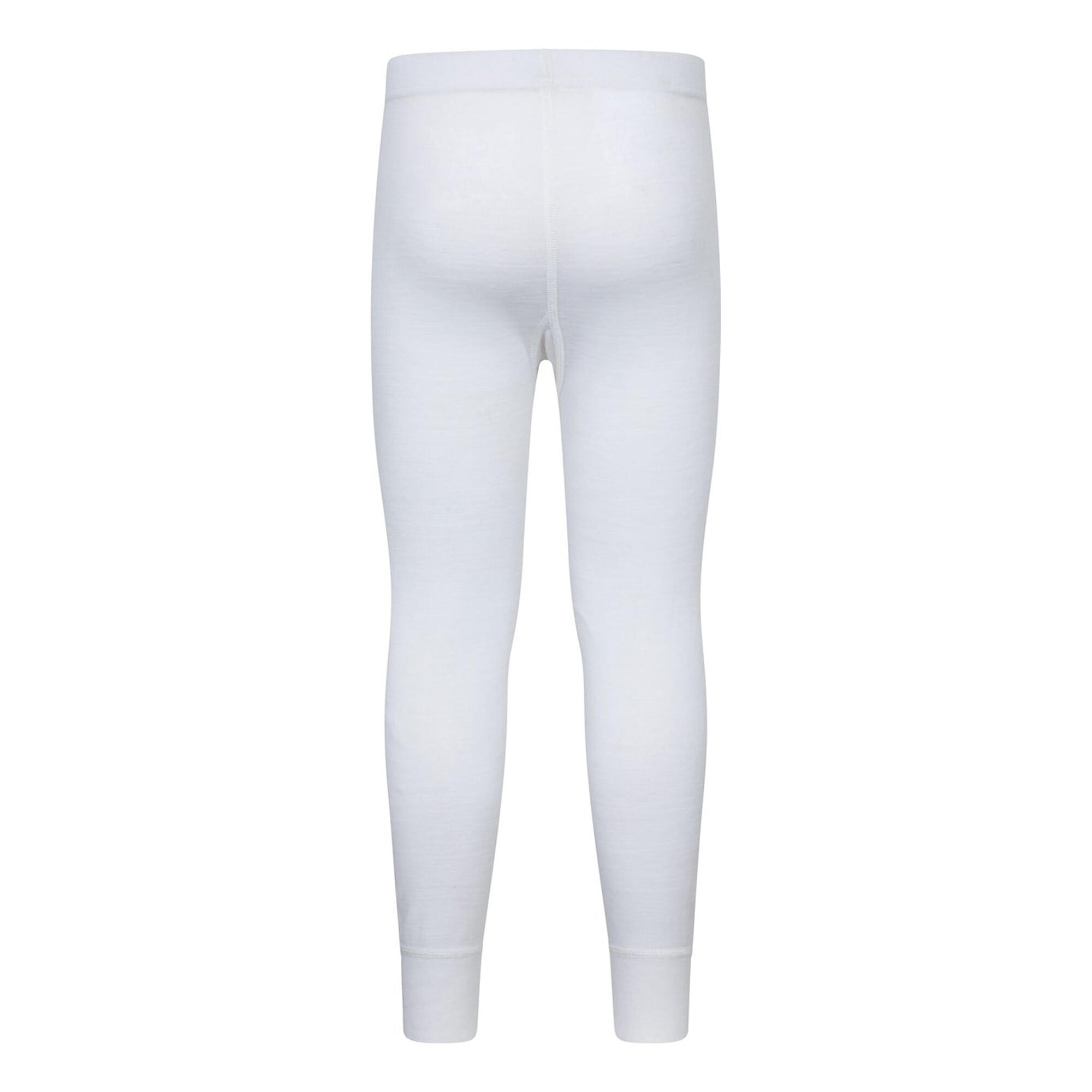 "II" Baselayerhose für Kinder Weiß 2/4