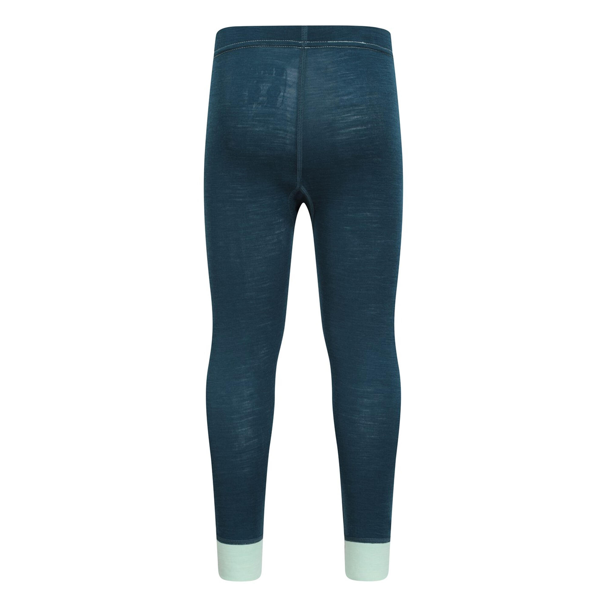 Bas Thermique Enfant (Bleu Sarcelle) 2/4