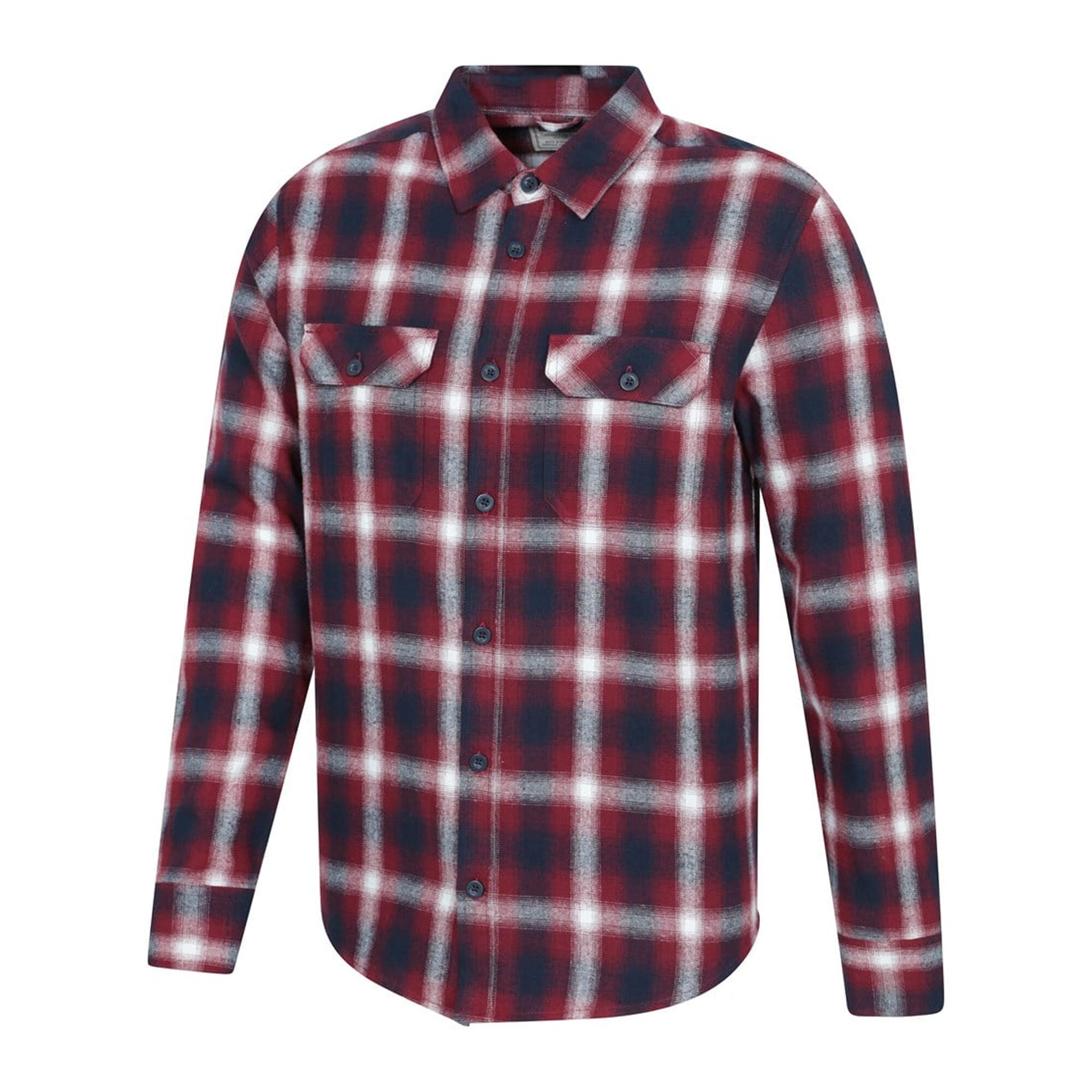 Camicia Manica Lunga Uomo Mountain Warehouse Trace Bacca 3/4