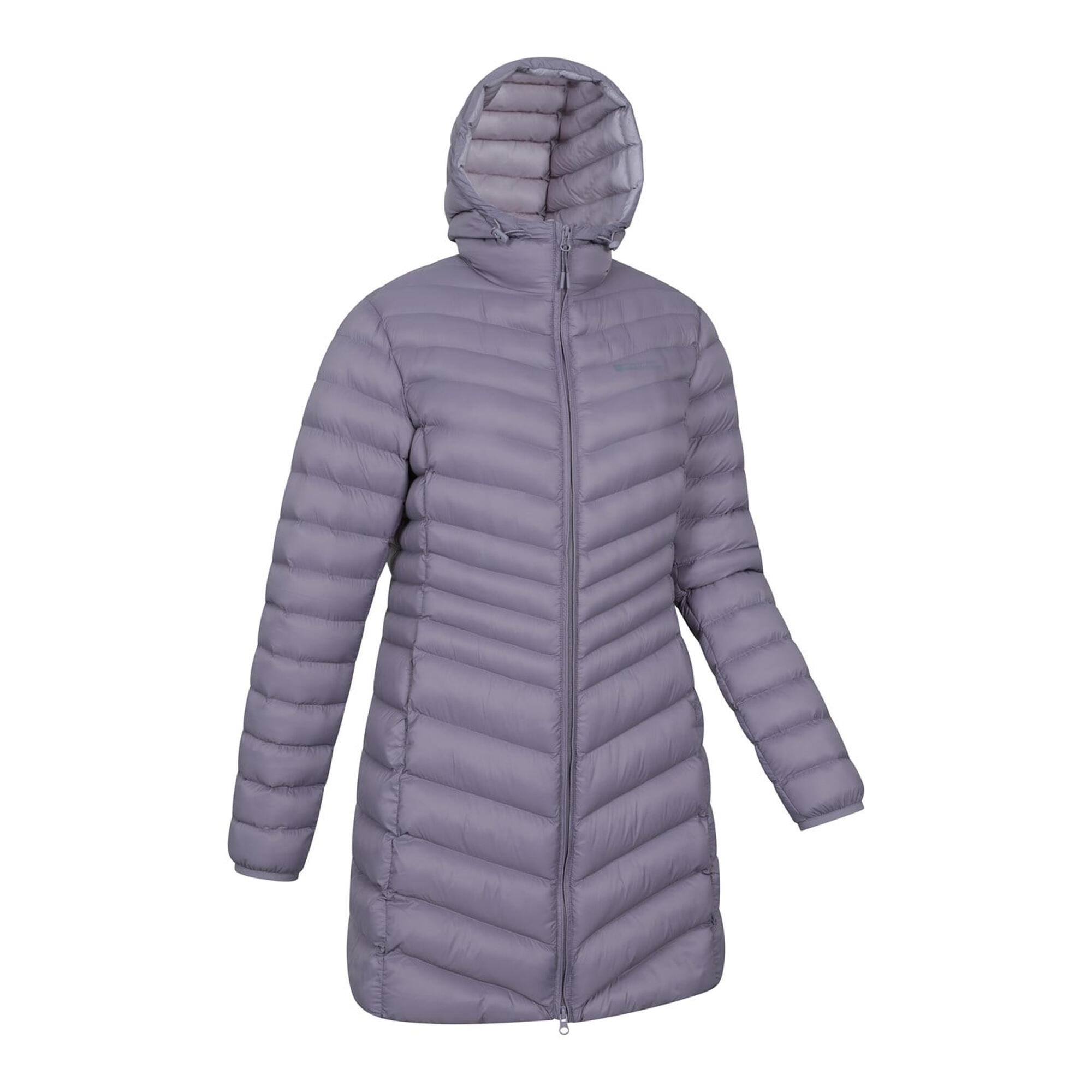 Giacca Imbottita Lungo Donna Mountain Warehouse Florence Viola Buio 4/4