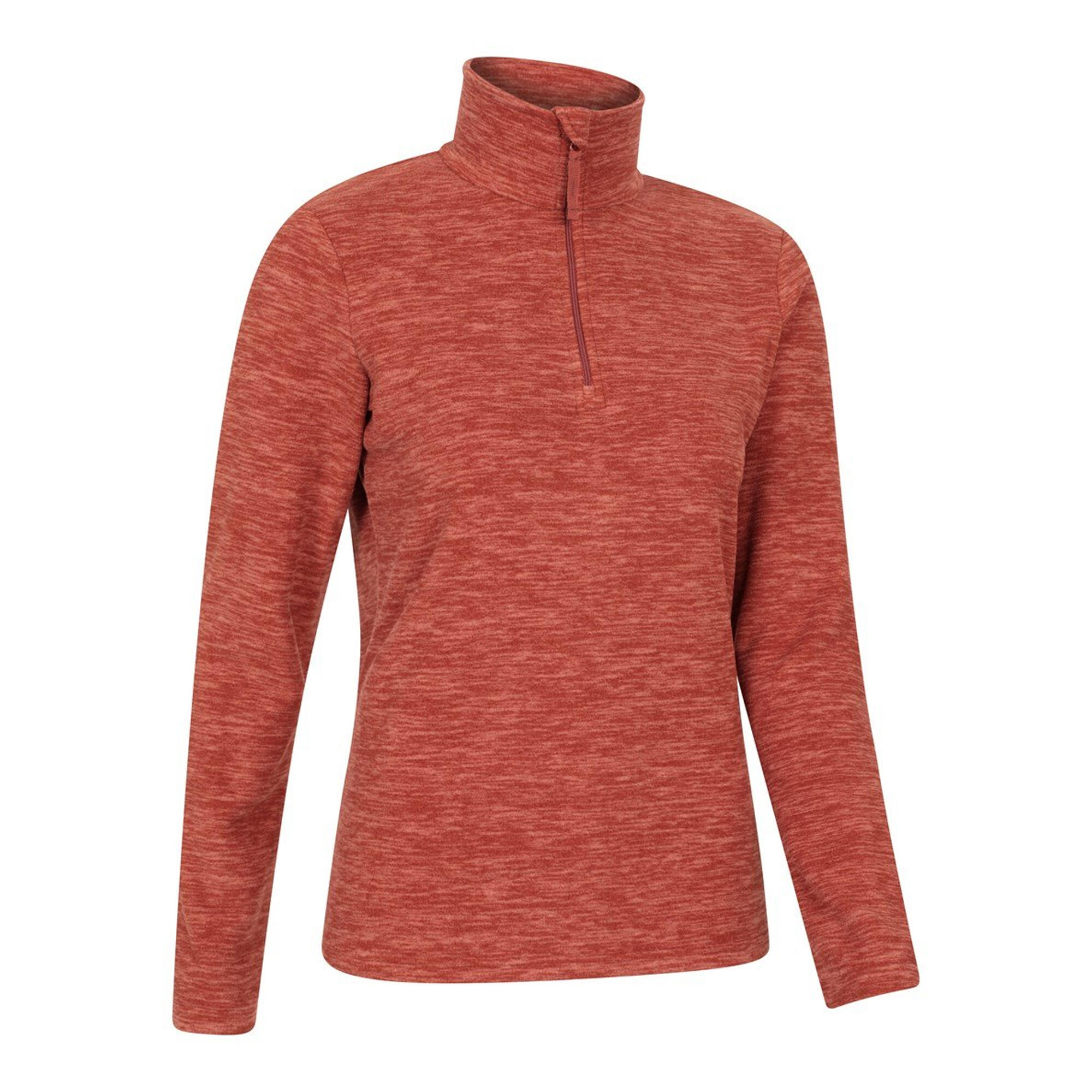 Felpa In Pile Donna Mountain Warehouse Snowdon Arancia Bruciata 4/4