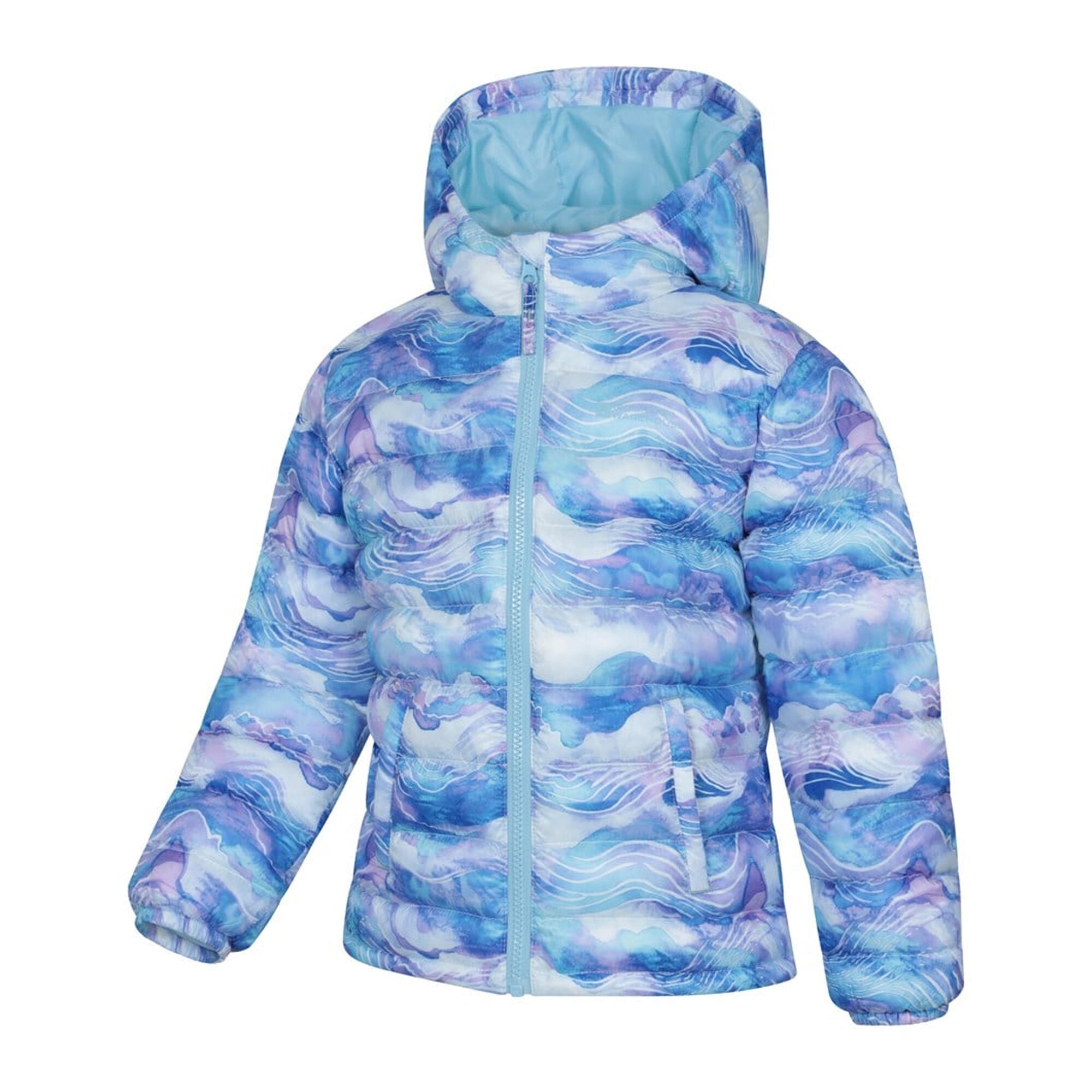 "Seasons" Steppjacke für Kinder Hellorange 2/4