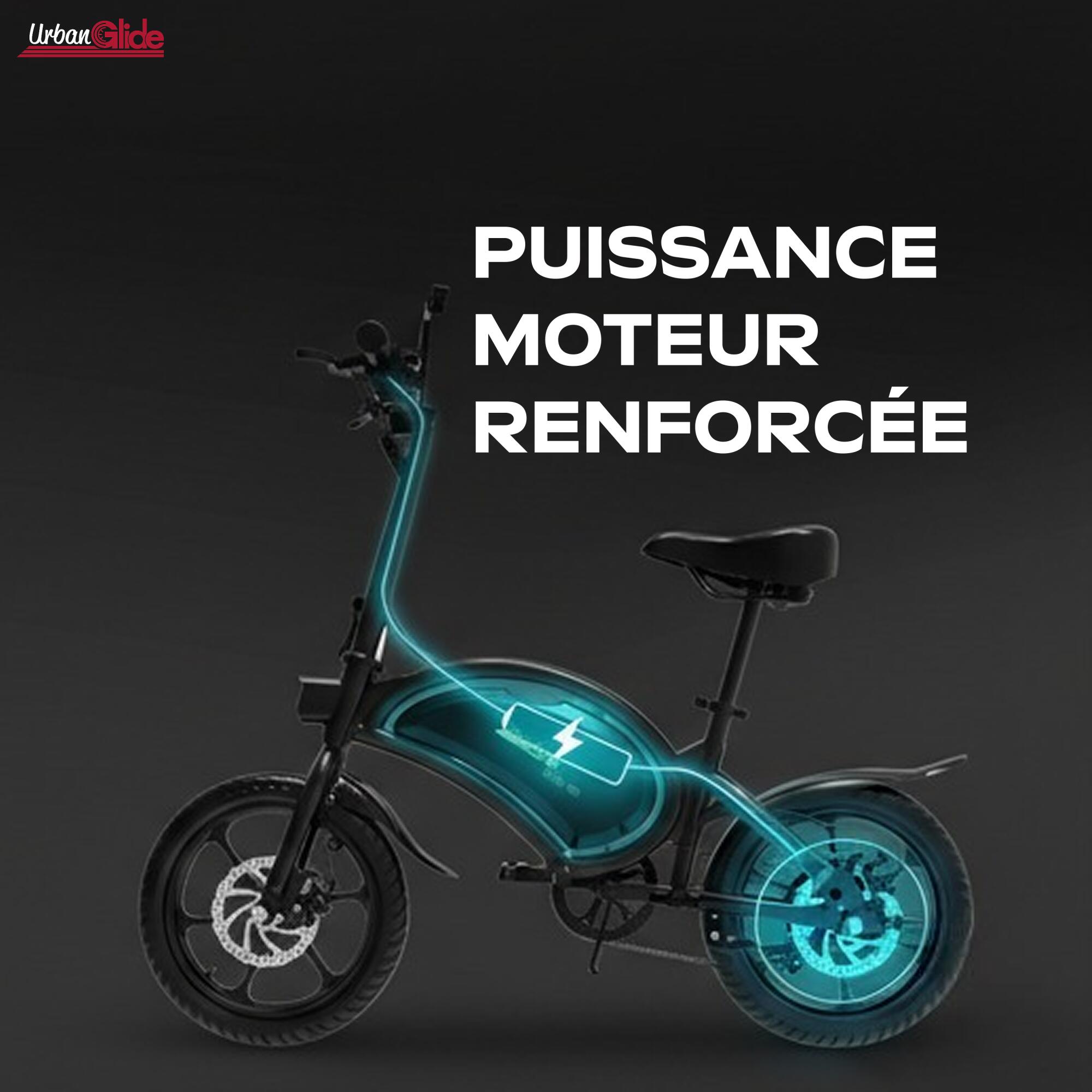 UrbanGlide e-bike 160 - rodas de 16'' - descanso 5/7