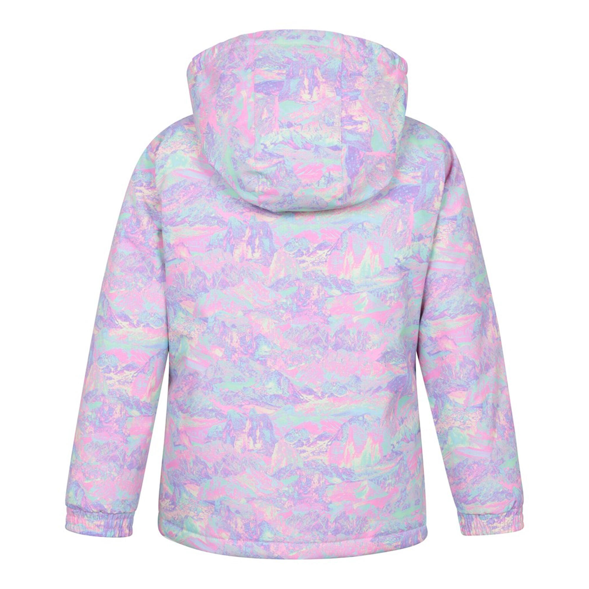 Giacca Da Sci Acquerello Bambini Mountain Warehouse Snowdrop Blu Pallido 2/4