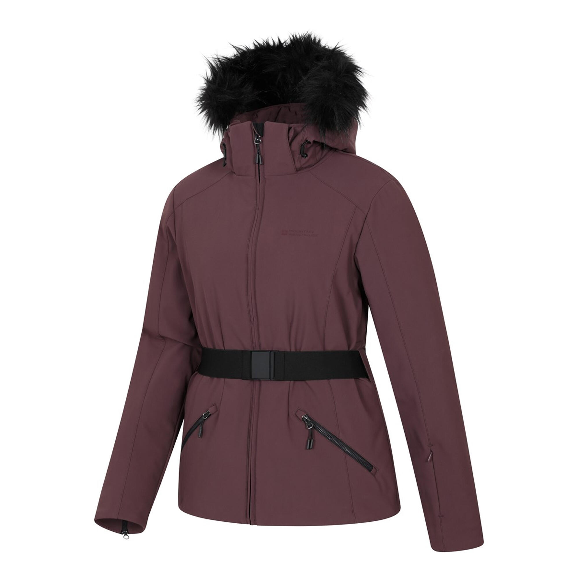 Blouson De Ski SWISS Femme (Violet Foncé) 4/4