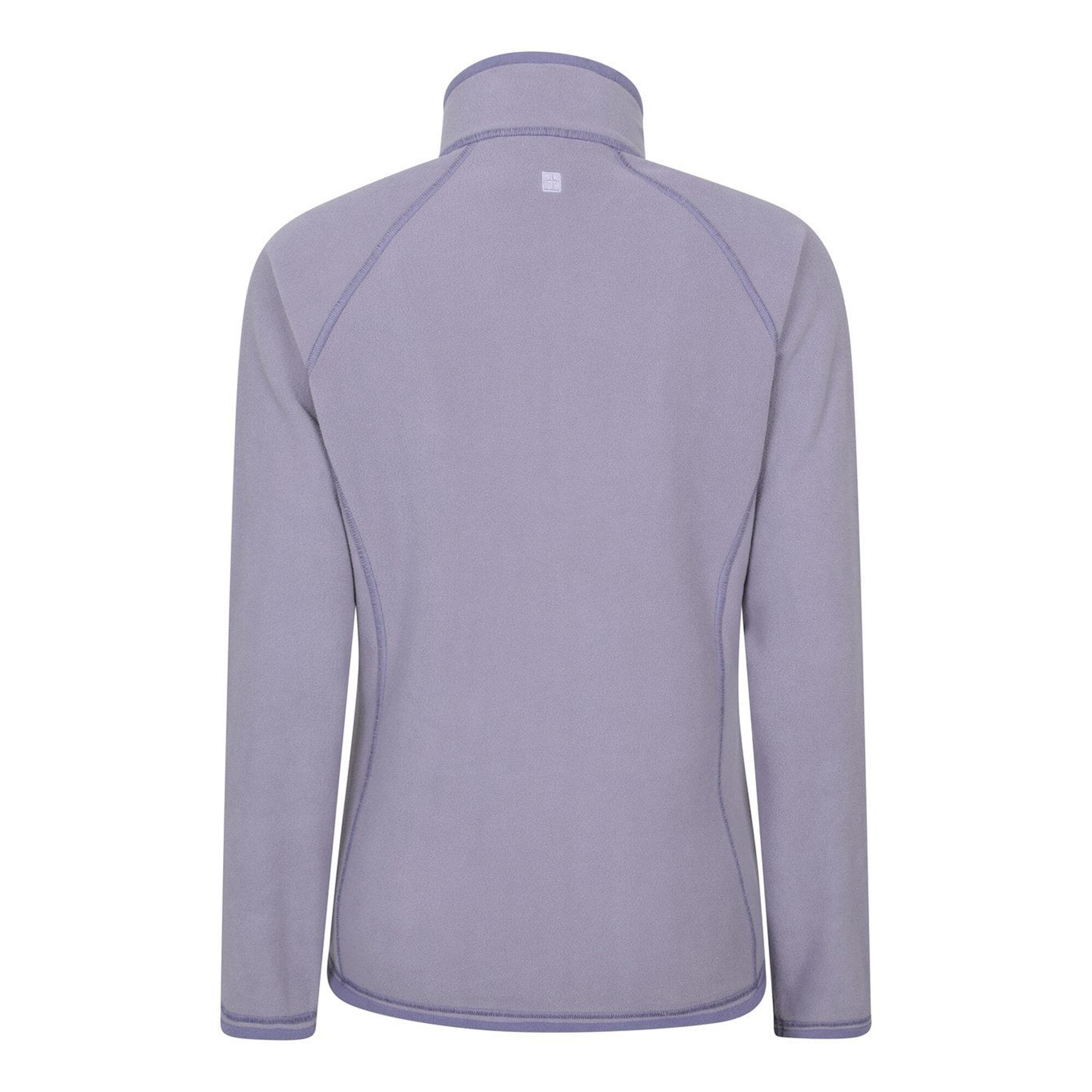 Felpa In Pile Mezza Cerniera Donna Mountain Warehouse Montana Viola Buio 2/4
