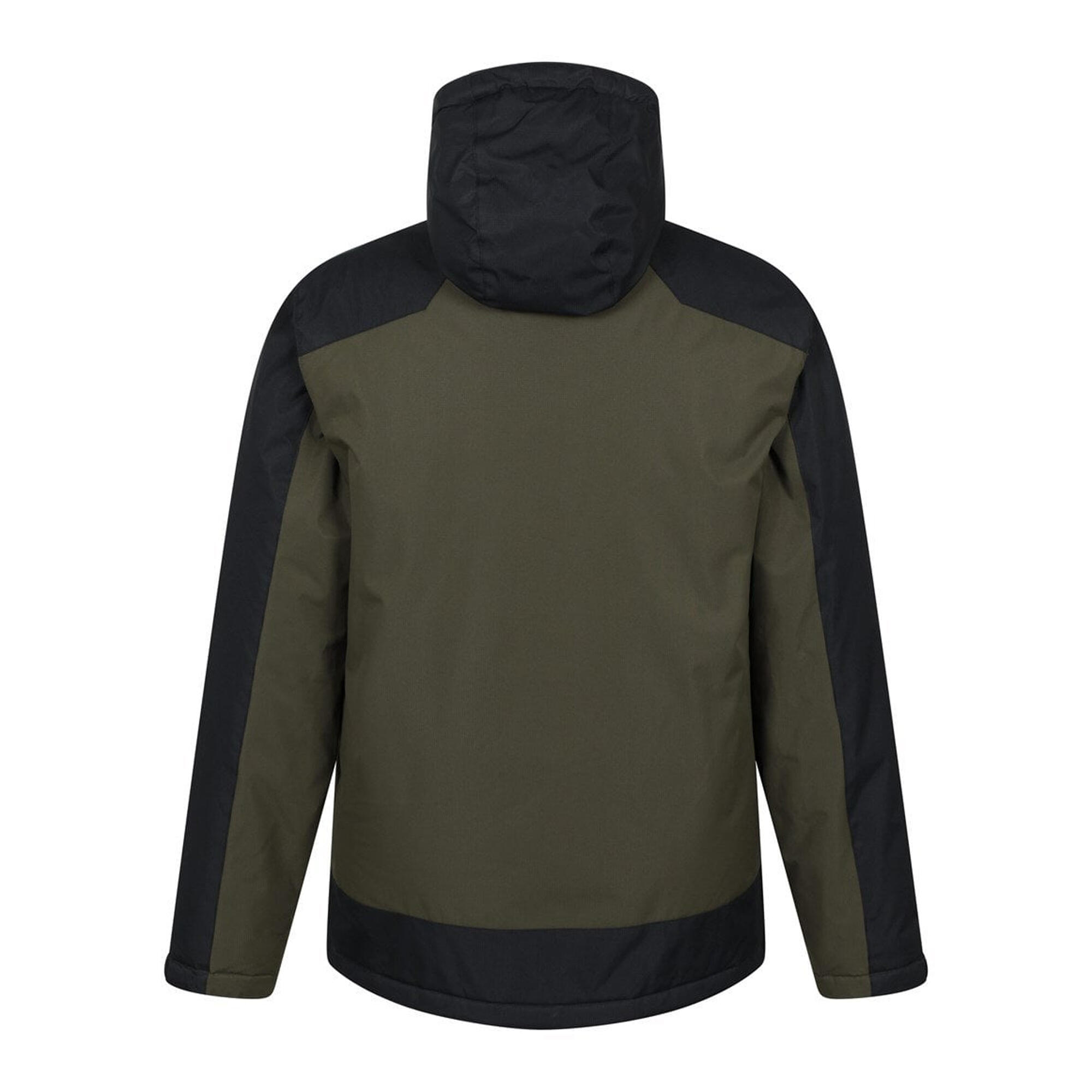 Blouson Et Pantalon De Ski Homme (Kaki Foncé) 2/4