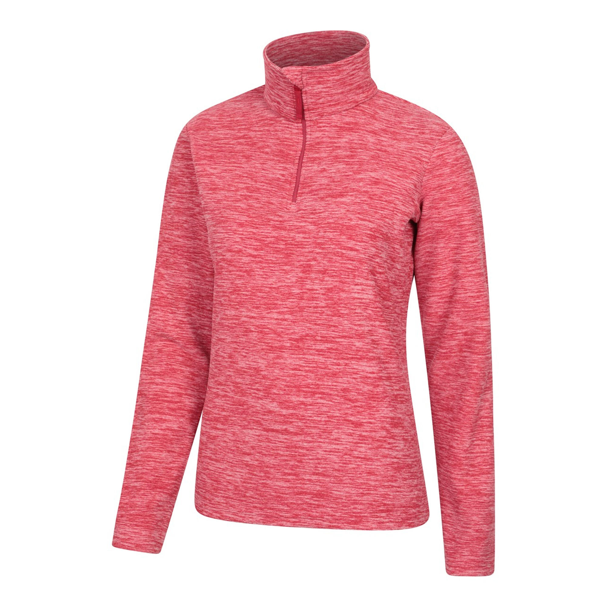 Felpa In Pile Donna Mountain Warehouse Snowdon Rosso 3/4