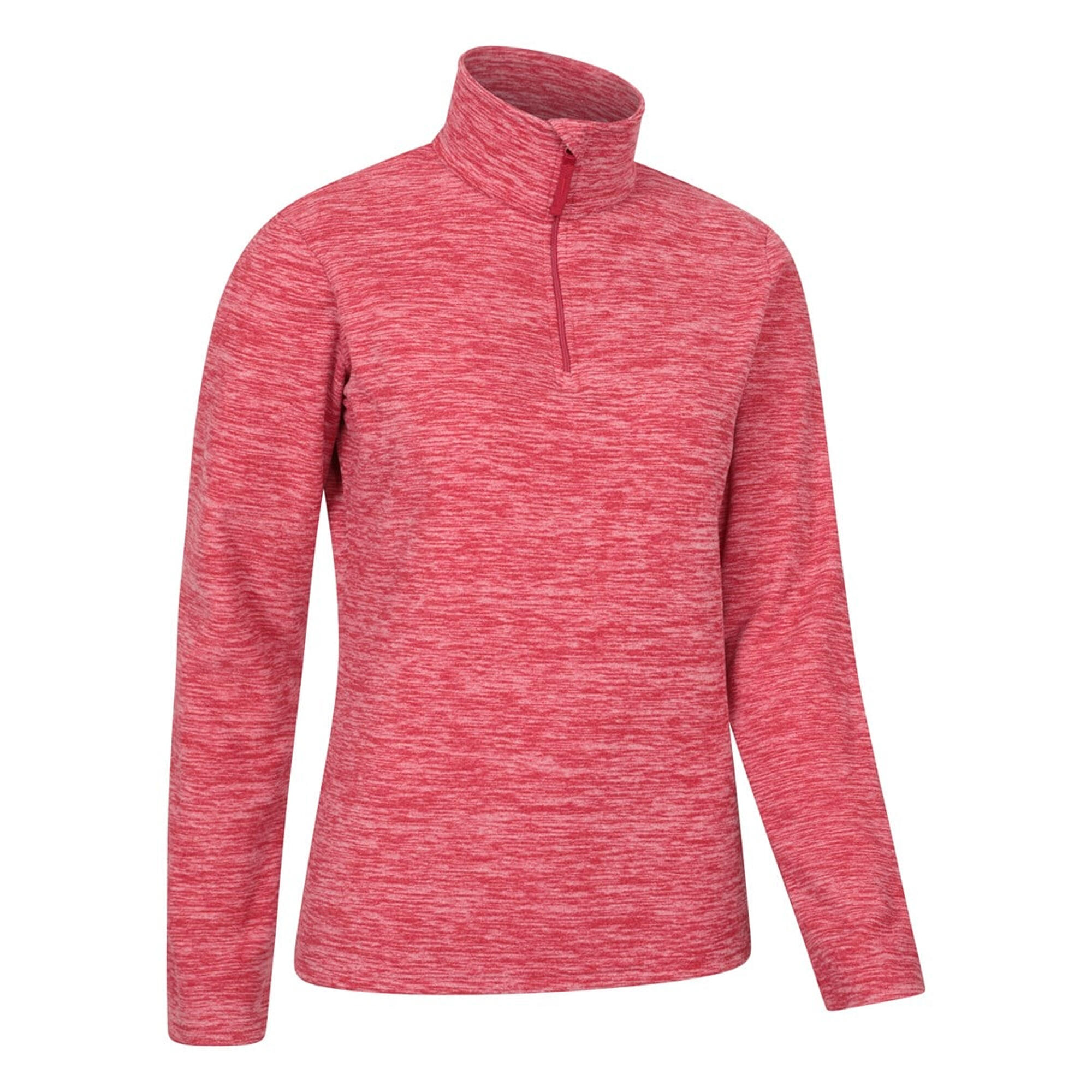 Felpa In Pile Donna Mountain Warehouse Snowdon Rosso 4/4