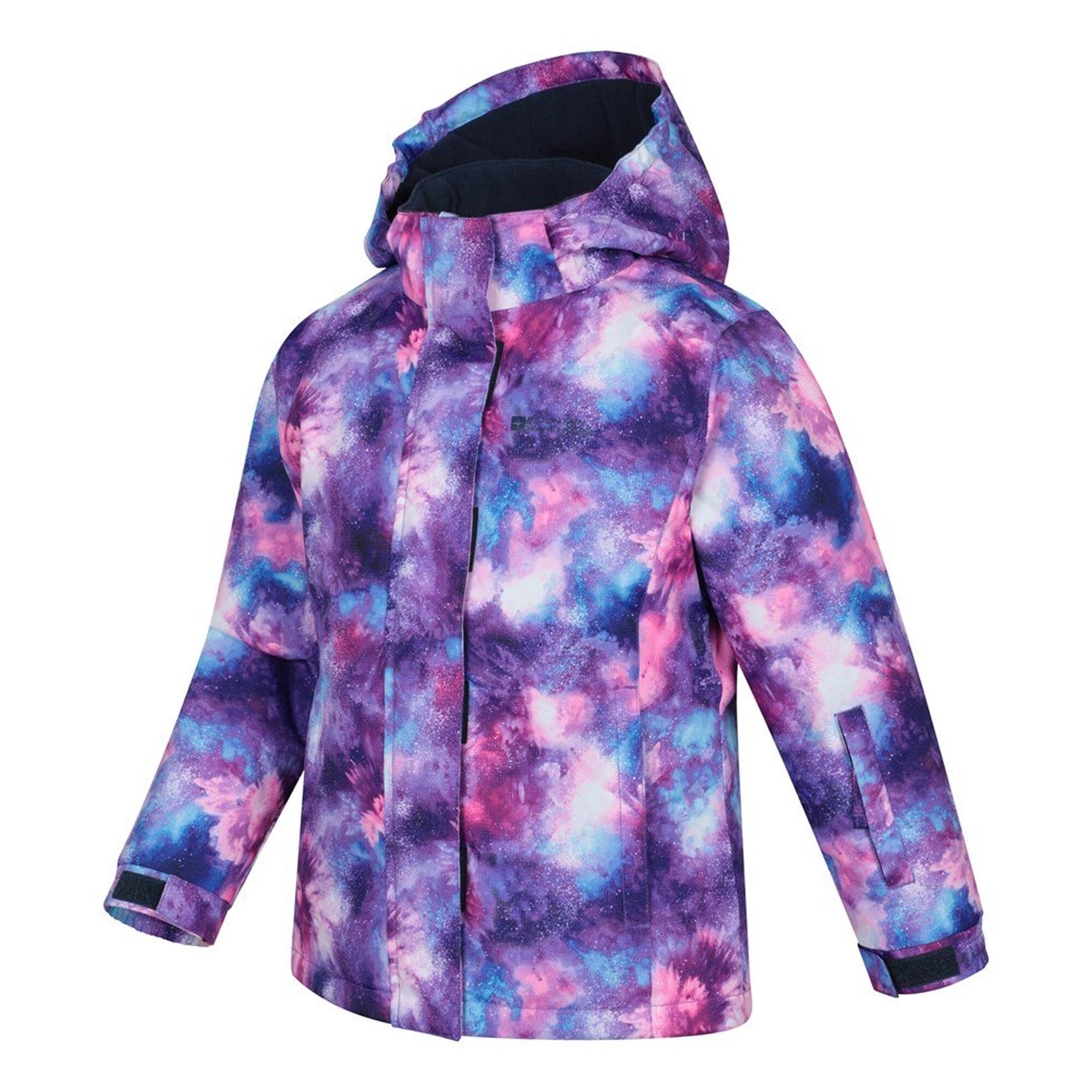 Blouson De Ski SNOWDROP Enfant (Violet Foncé) 3/4