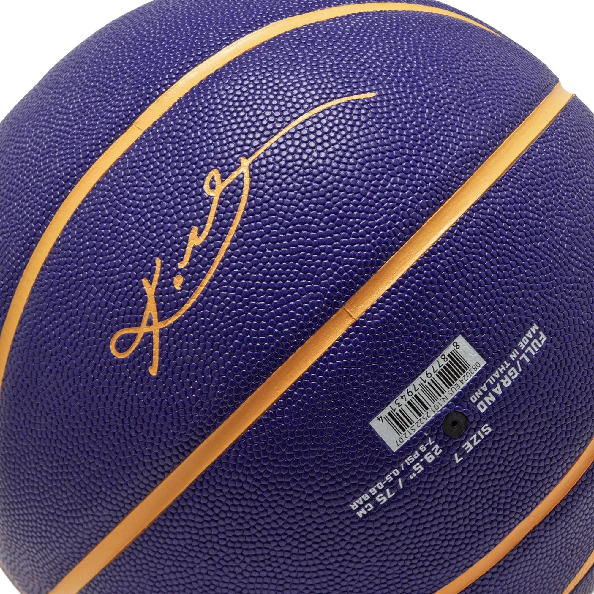 Ballon De Basket ALL COURT KOBE BRYANT (Violet) 4/4