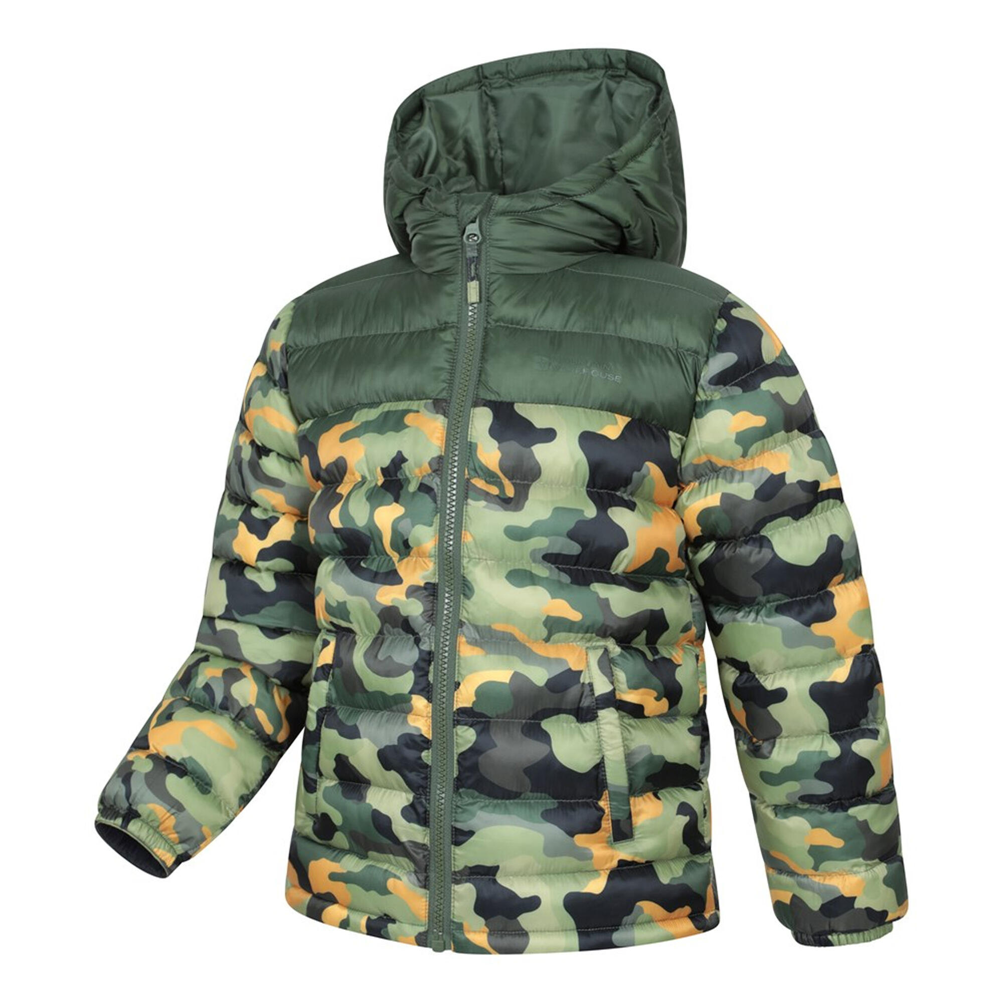 "Seasons" Steppjacke für Kinder Rostfarben 3/4