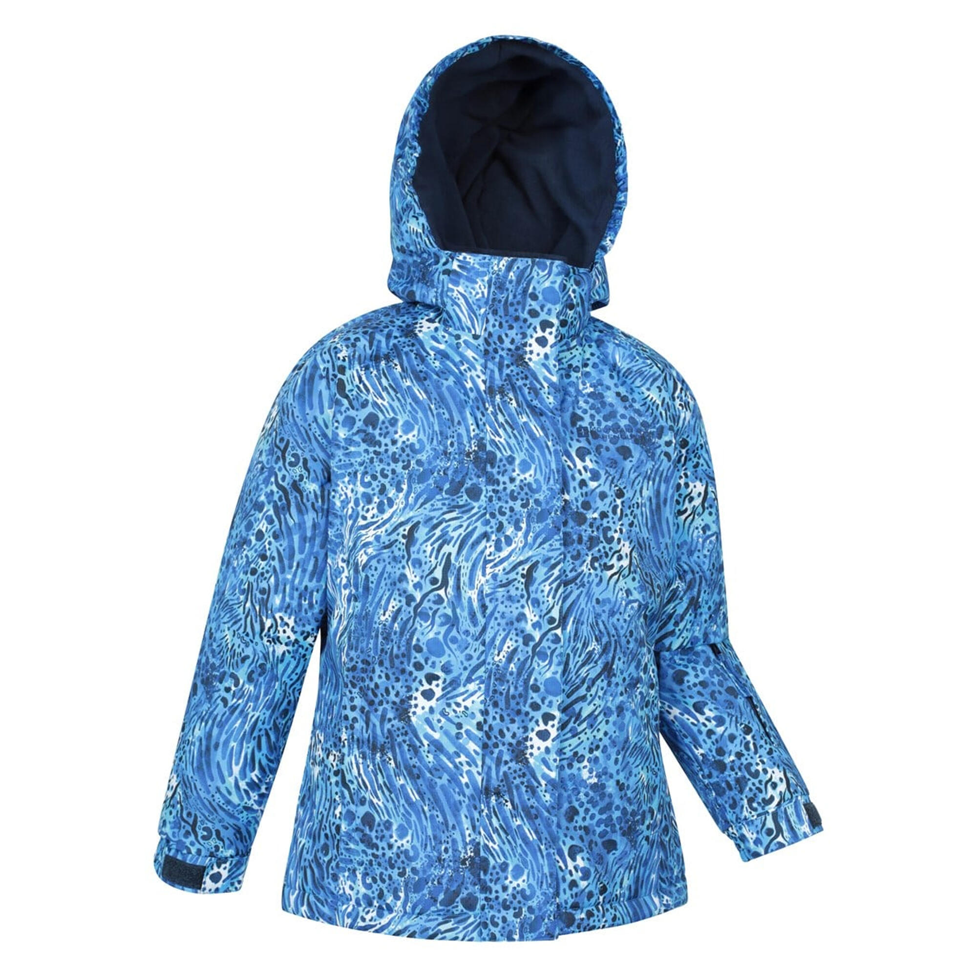Blouson De Ski SNOWDROP Enfant (Bleu) 4/4