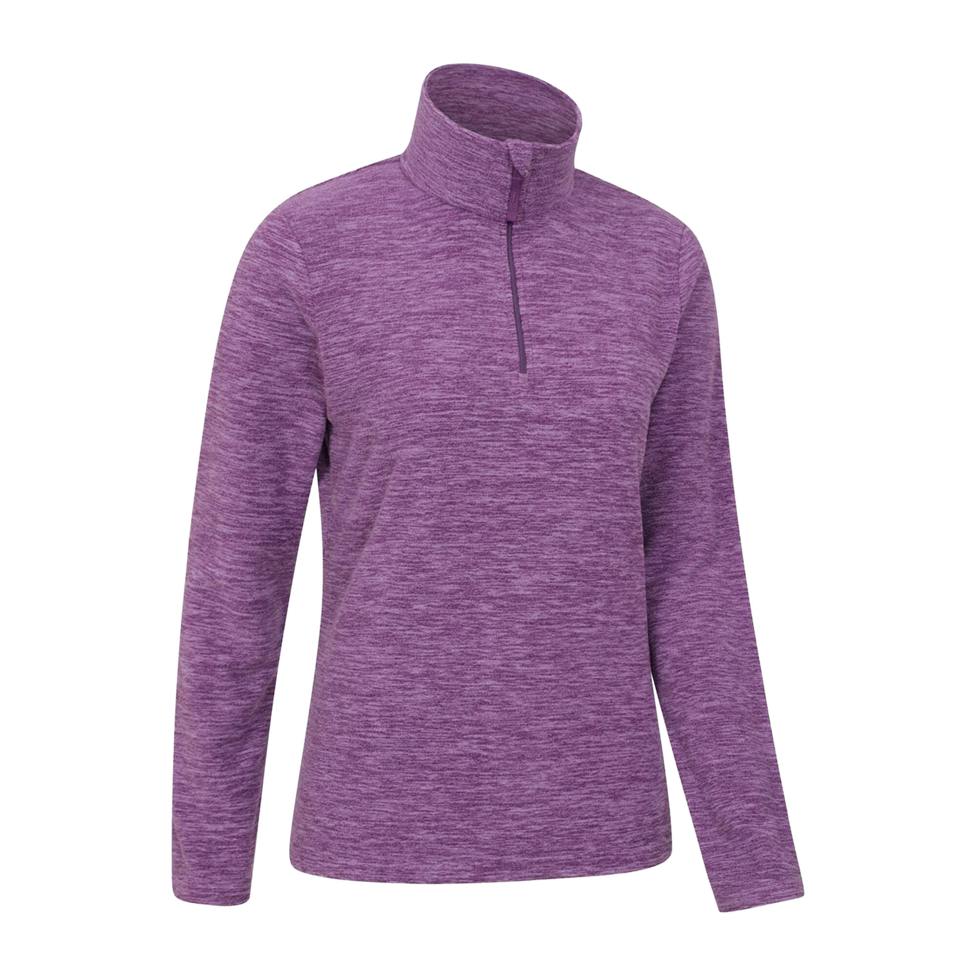 Felpa In Pile Donna Mountain Warehouse Snowdon Viola Buio 4/4
