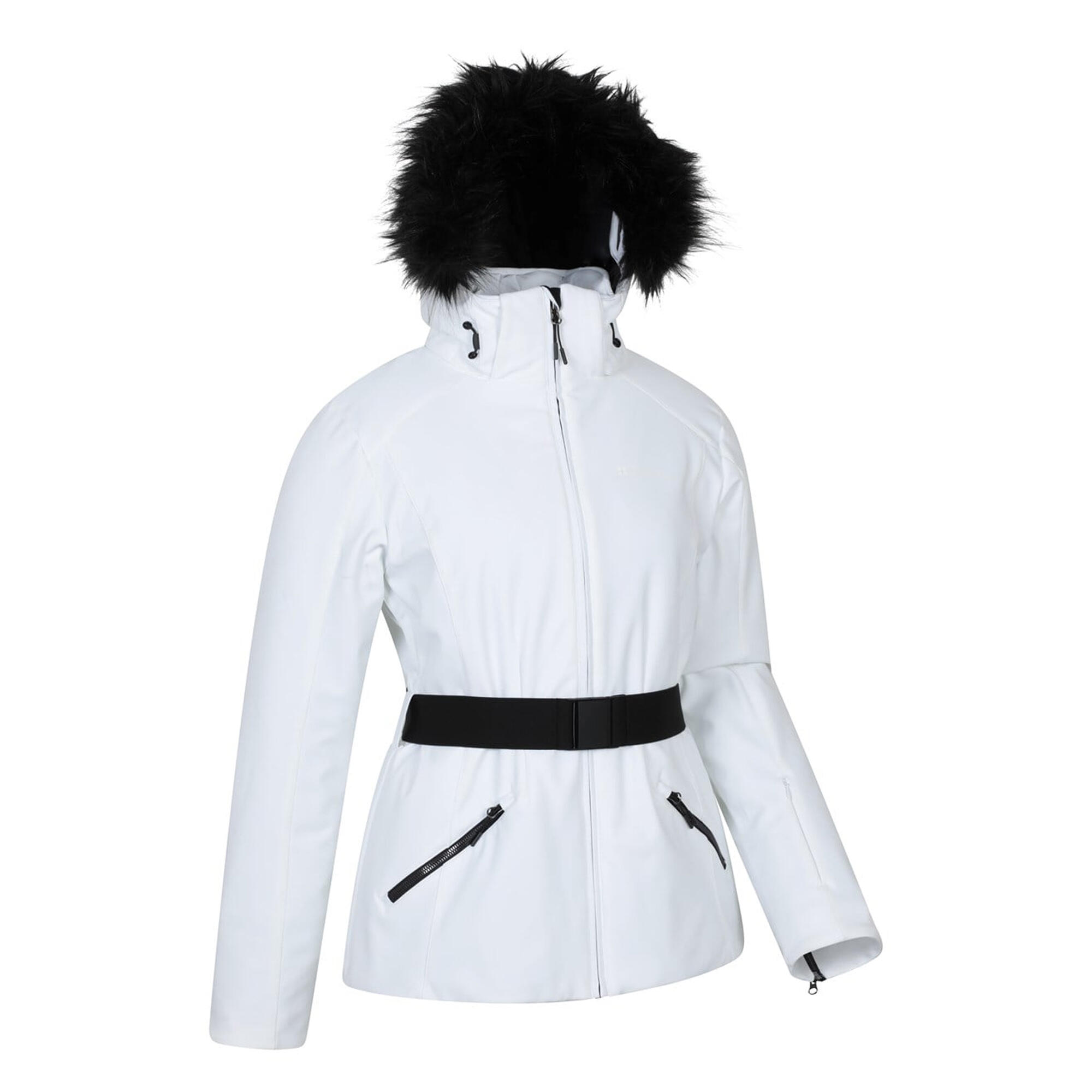 Blouson De Ski SWISS Femme (Blanc) 3/4