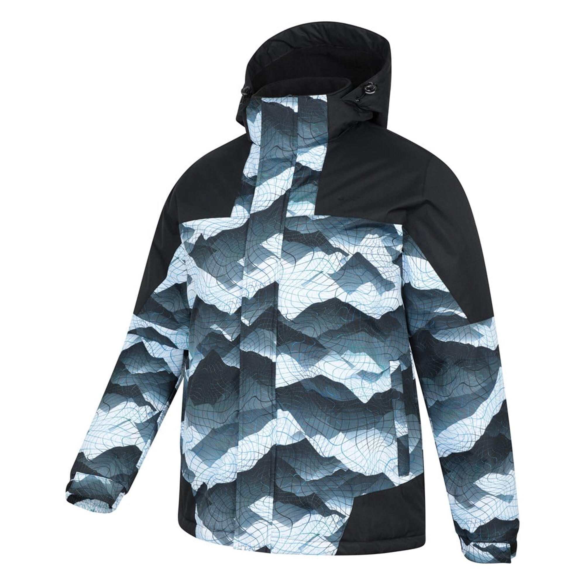 Blouson De Ski SHADOW Homme (Gris Clair) 3/4