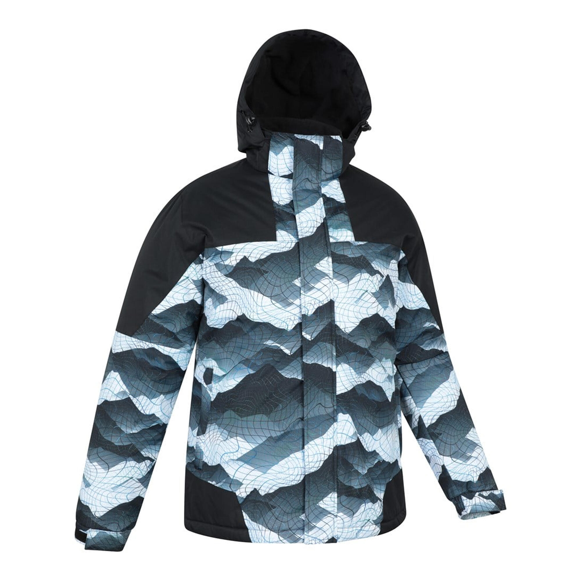 Blouson De Ski SHADOW Homme (Gris Clair) 4/4