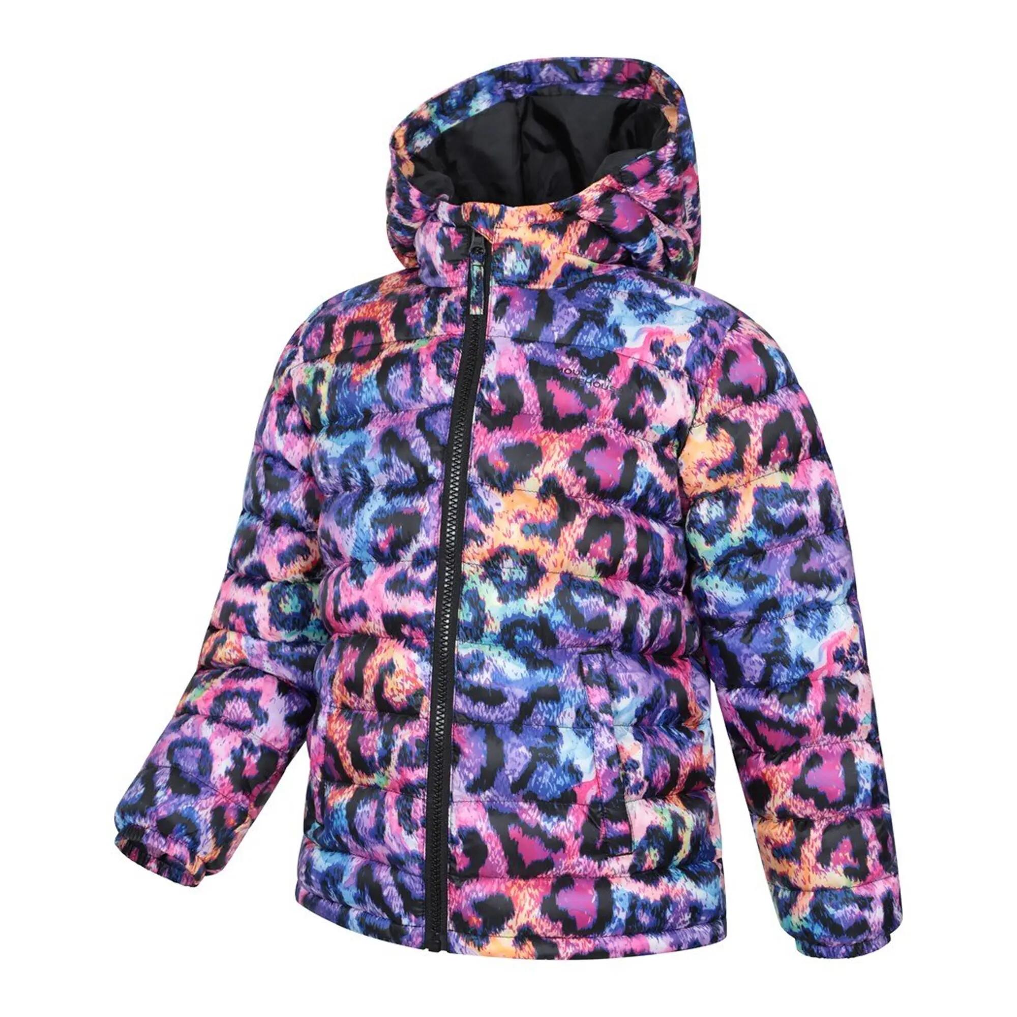 Giacca Imbottita Acquerello Bambini Mountain Warehouse Seasons Ruggine 3/4