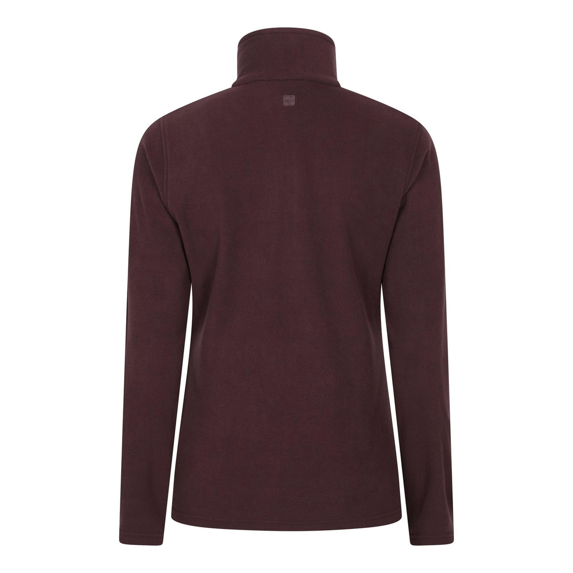 Felpa In Pile Donna Mountain Warehouse Camber II Marrone 2/4