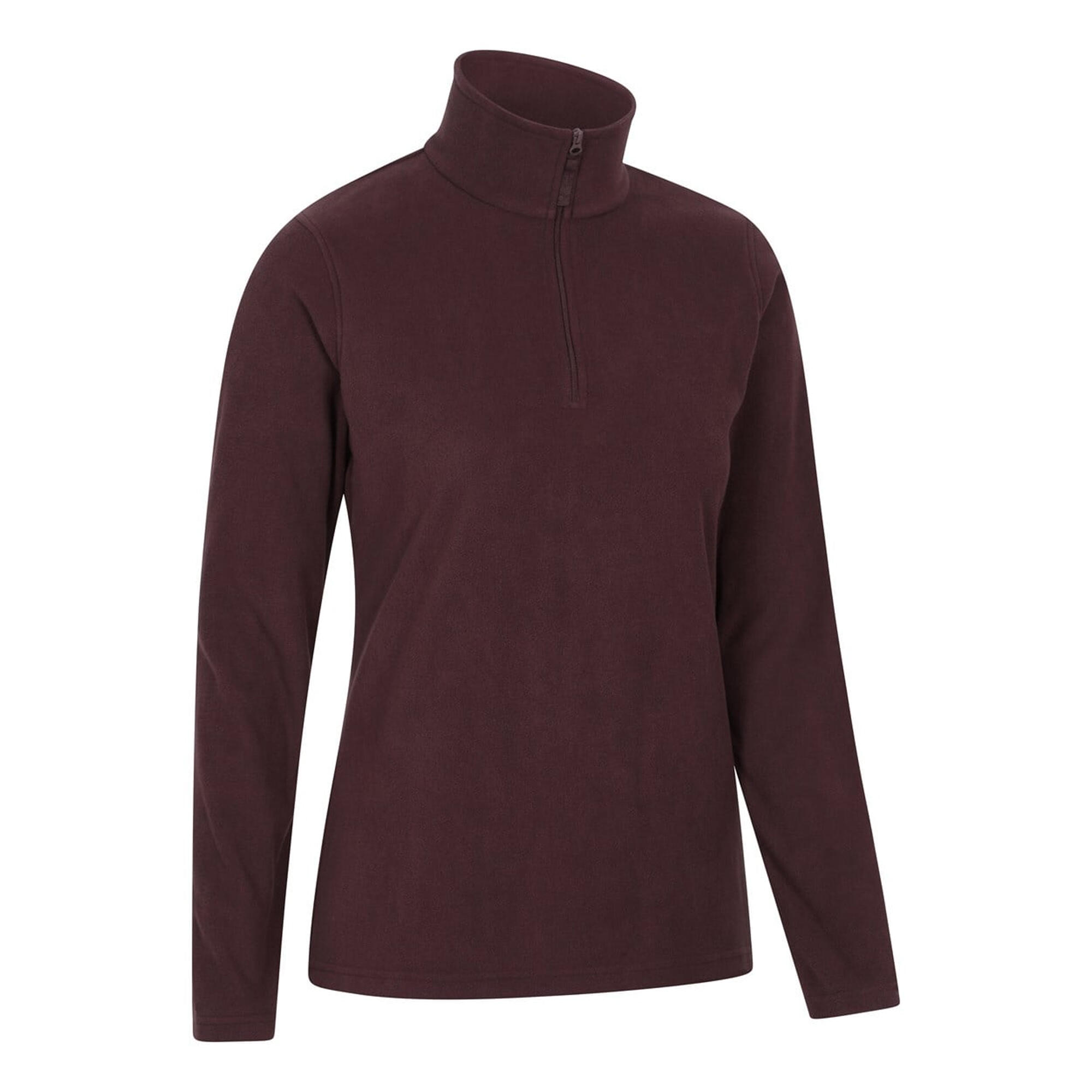 Felpa In Pile Donna Mountain Warehouse Camber II Marrone 4/4