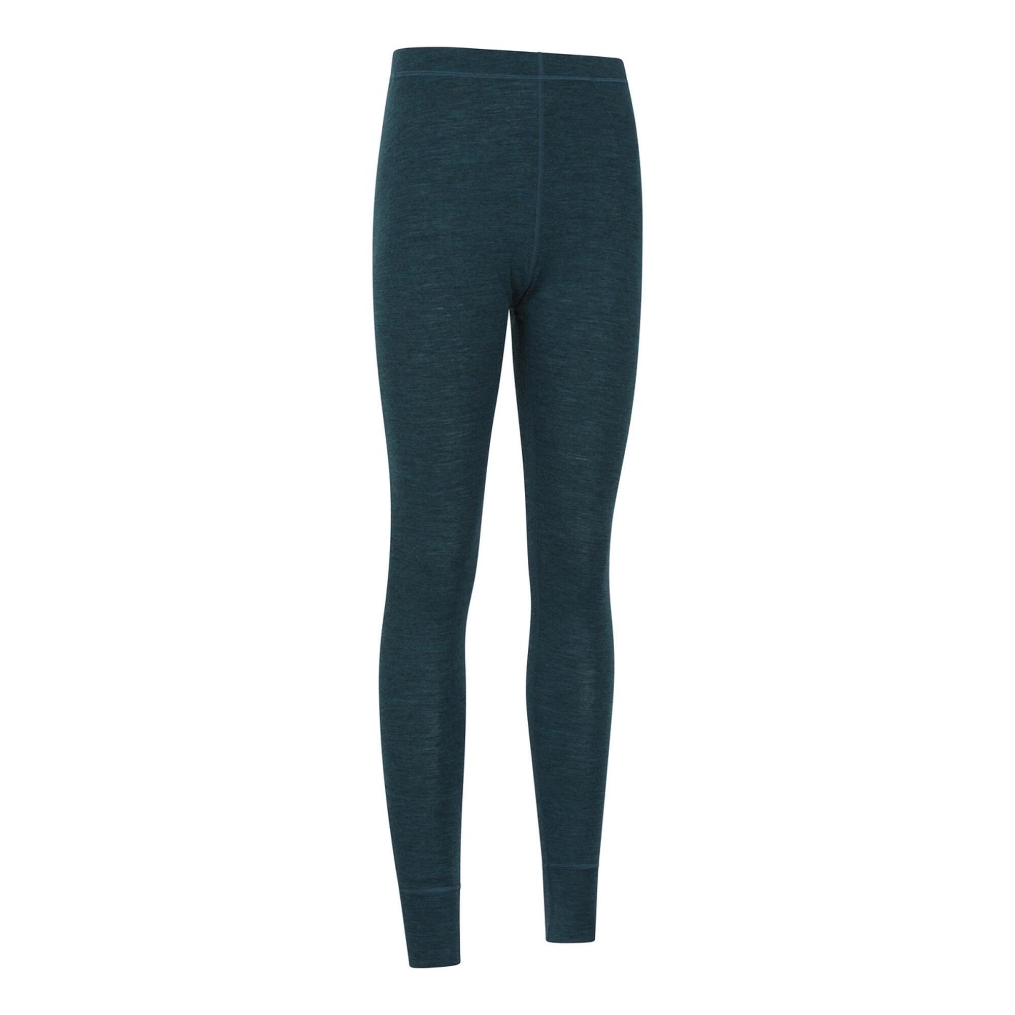 Womens/Ladies Merino II Thermal Bottoms (Teal) 2/4