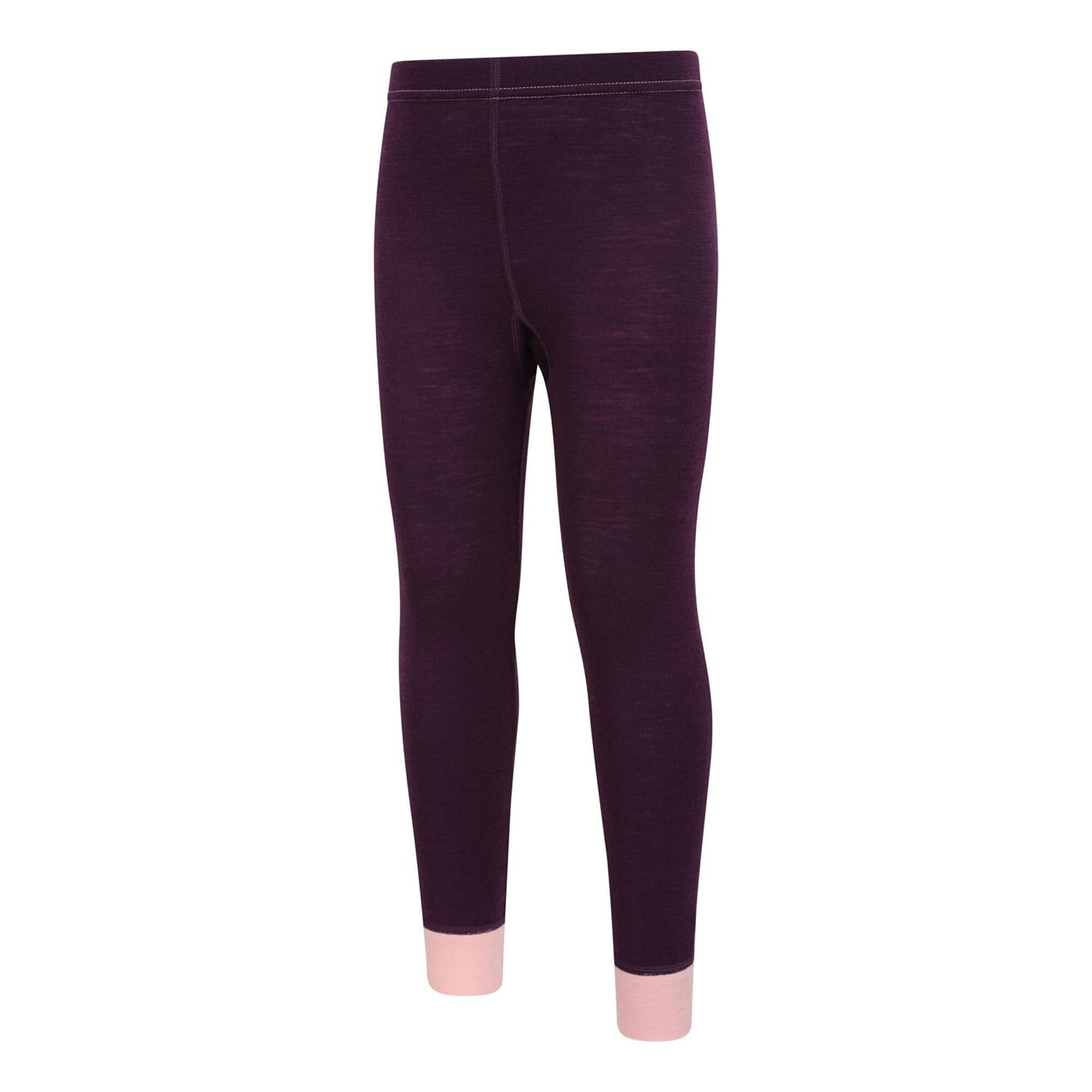 Bas Thermique Enfant (Rose Baie) 3/4