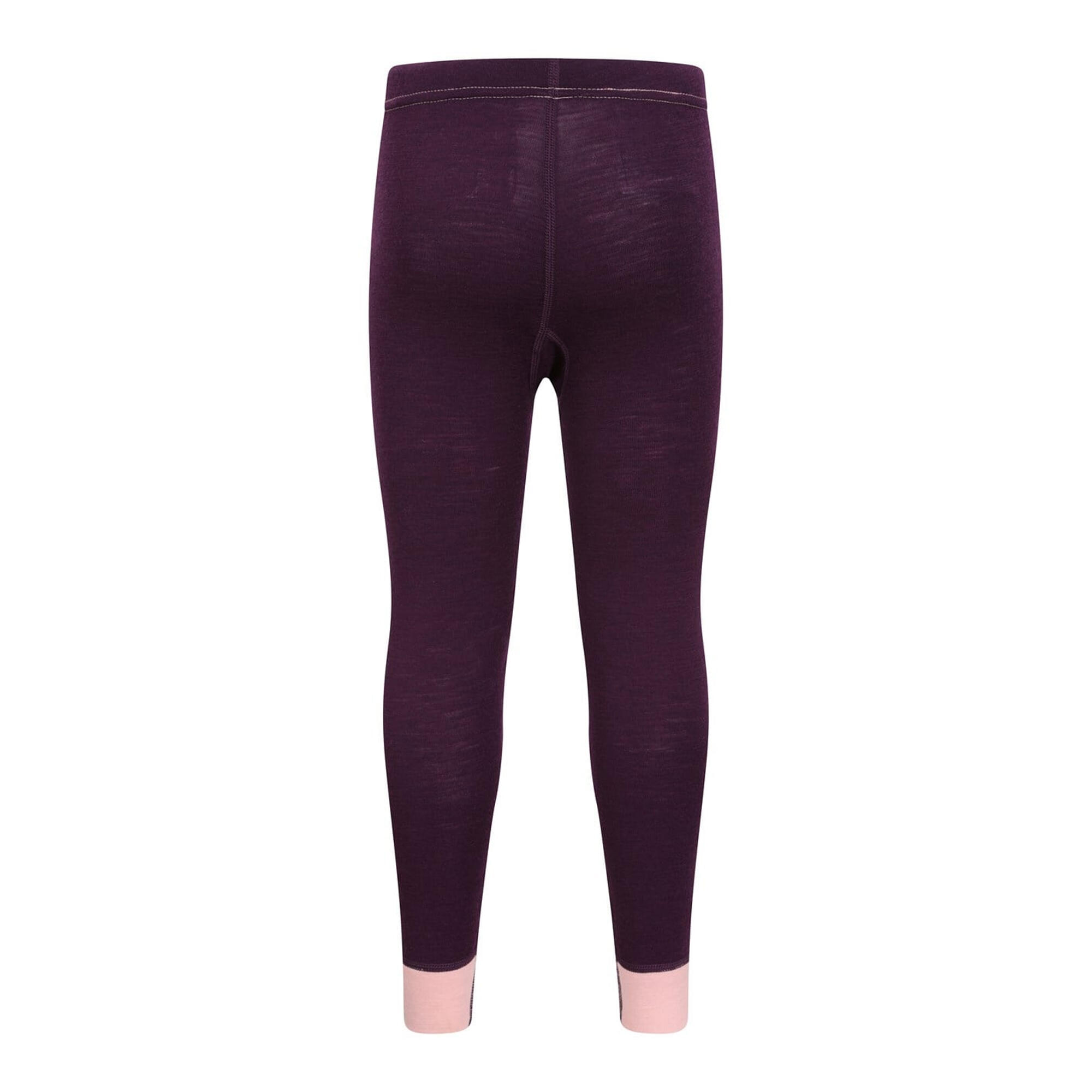 Bas Thermique Enfant (Rose Baie) 2/4