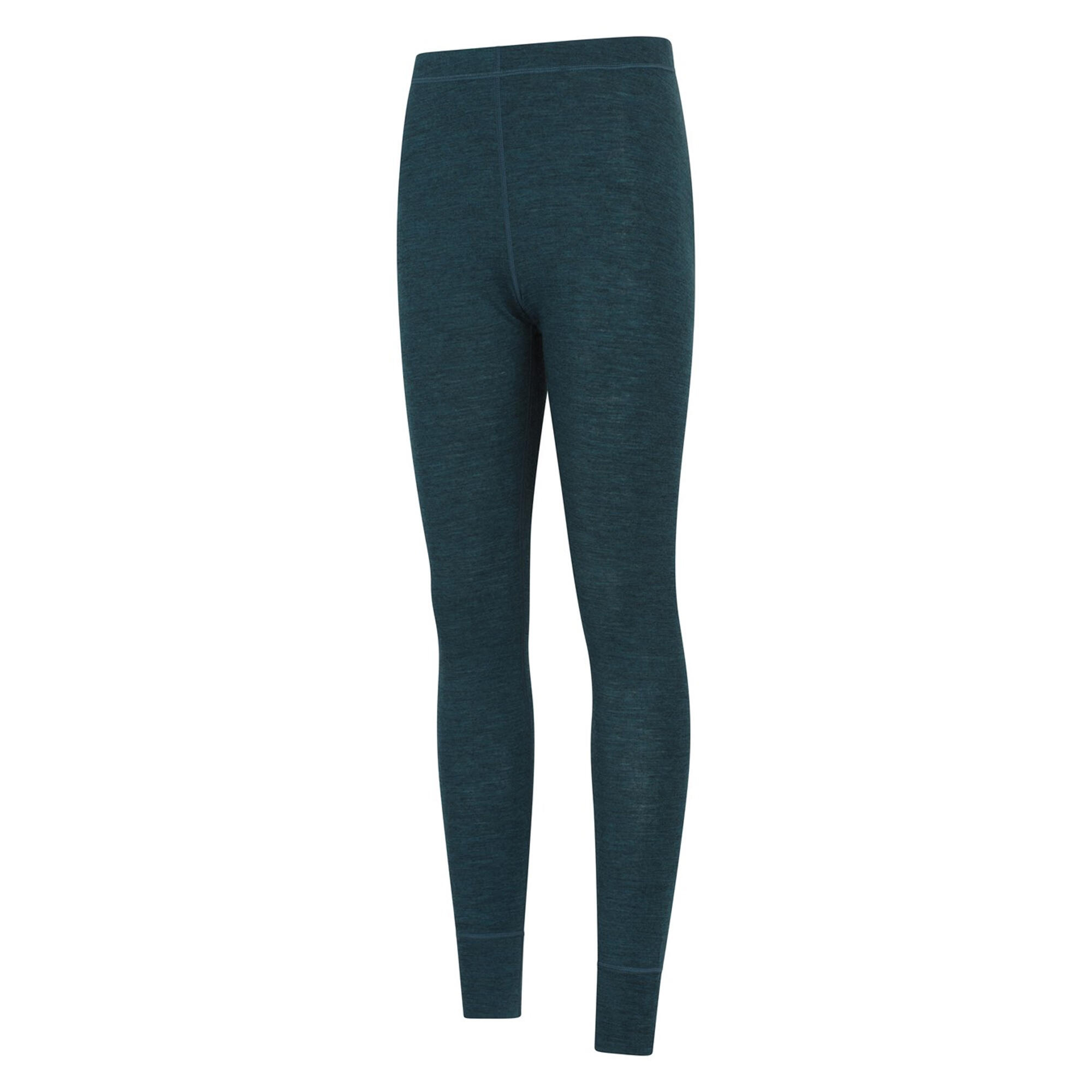 Womens/Ladies Merino II Thermal Bottoms (Teal) 4/4
