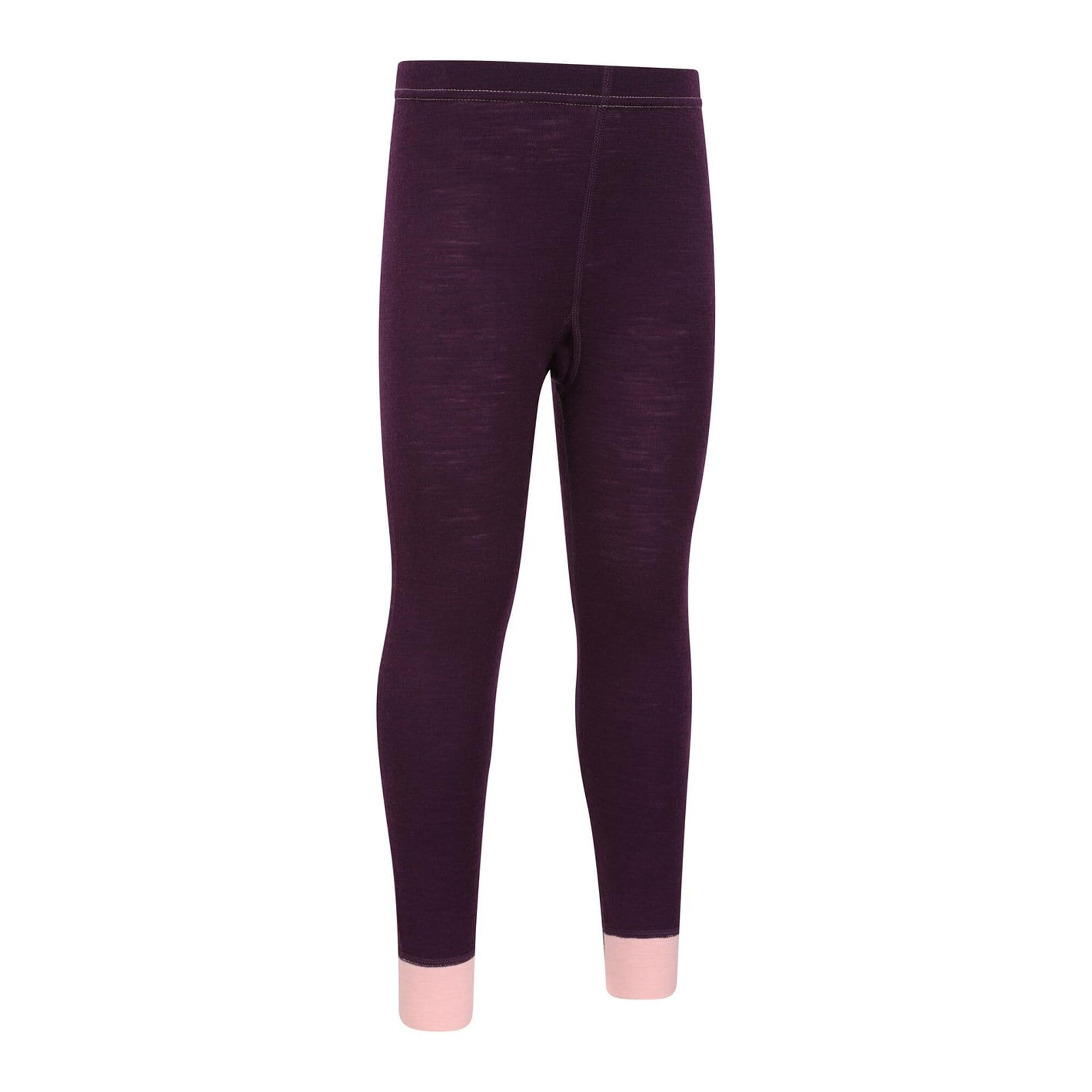 Bas Thermique Enfant (Rose Baie) 4/4