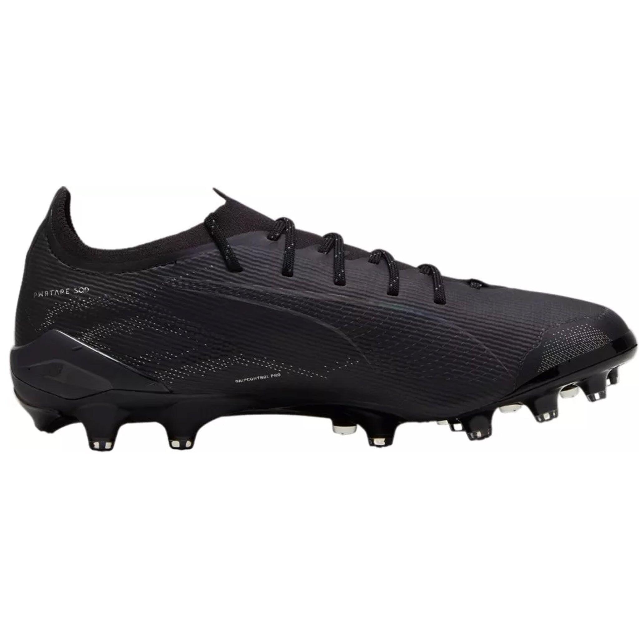 PUMA Kopačky ULTRA 5 ULTIMATE AG Black Silver Shadow Gray Metallic