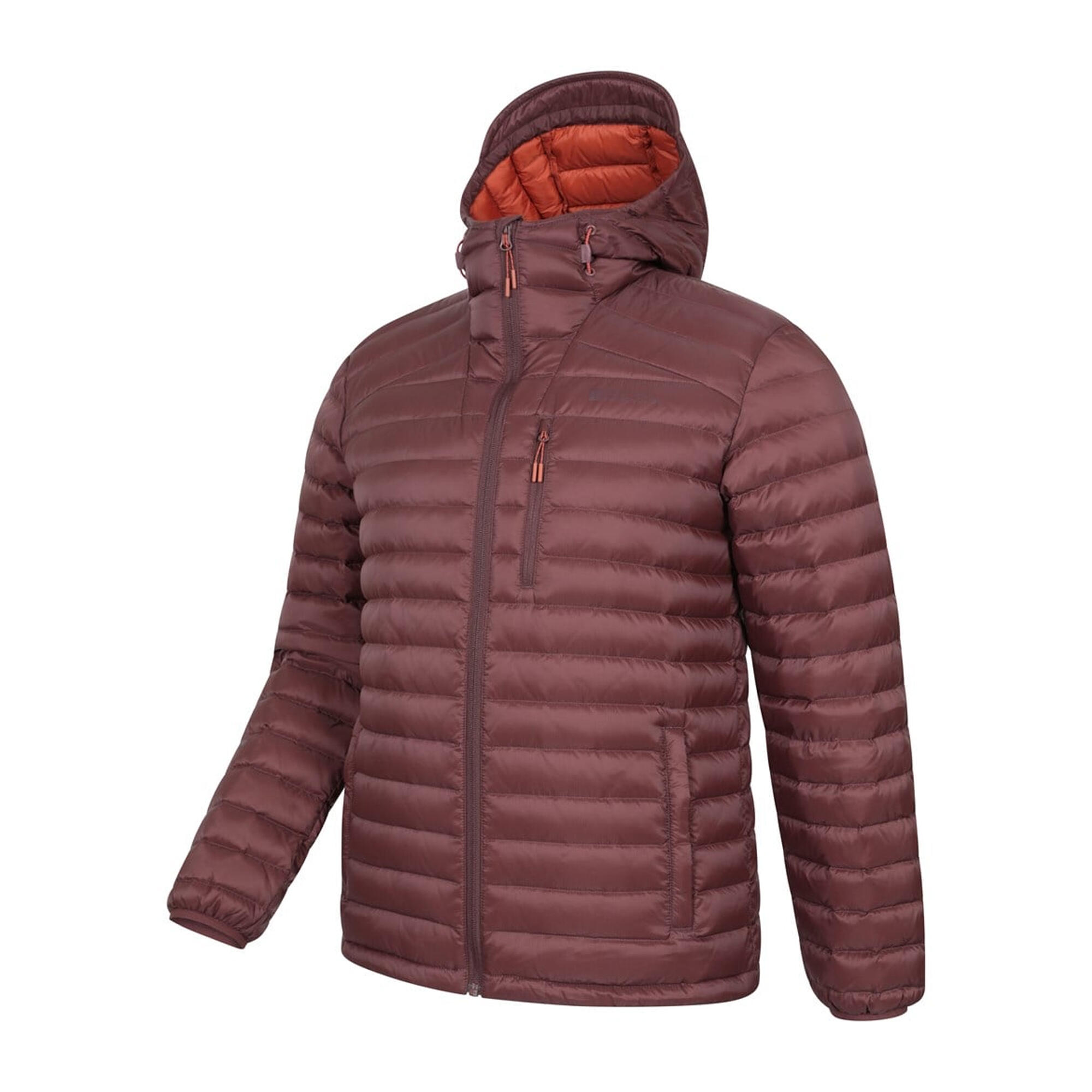 "Henry II Extreme" Steppjacke für , Daunengefüllt Herren Burgunderrot 3/4