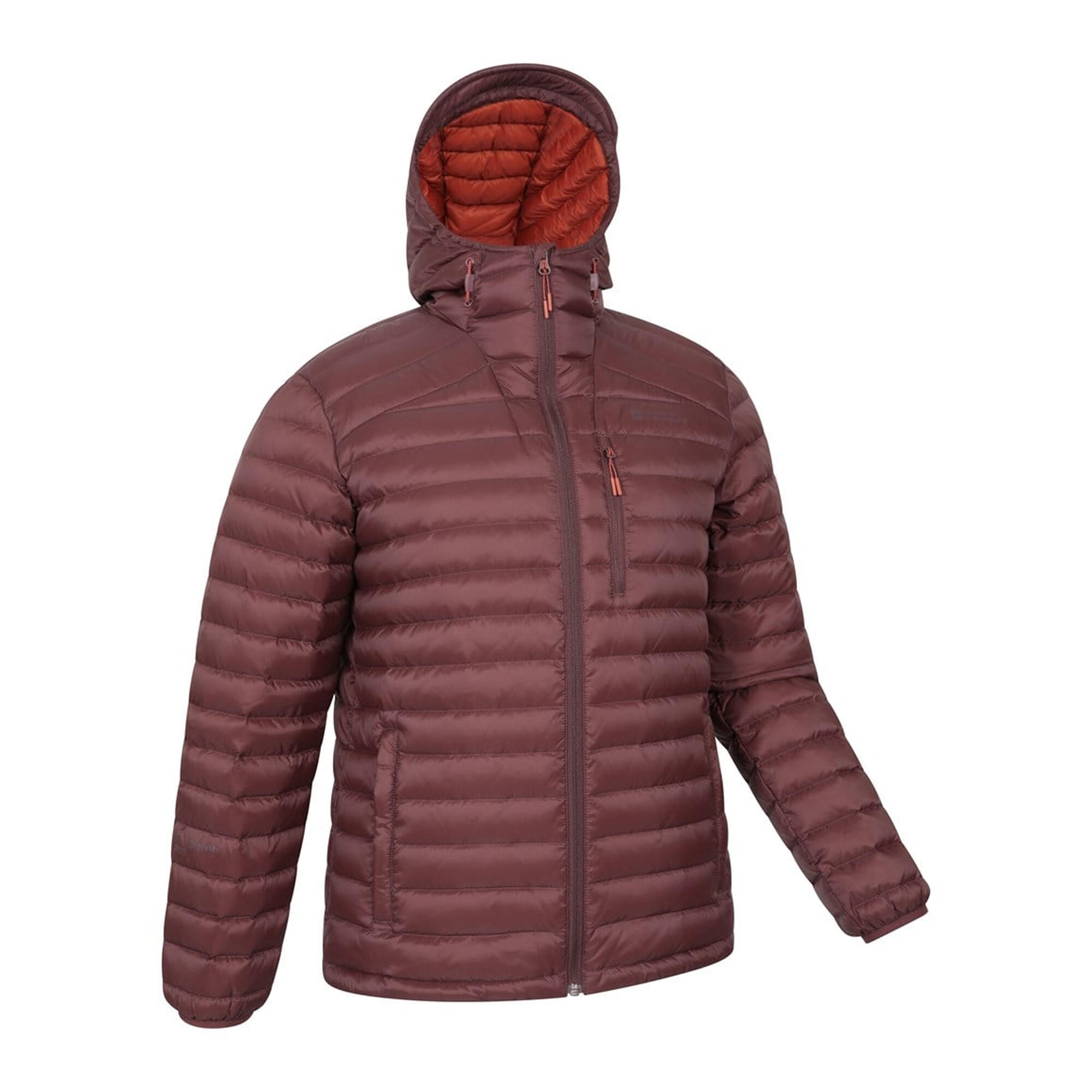 "Henry II Extreme" Steppjacke für , Daunengefüllt Herren Burgunderrot 4/4