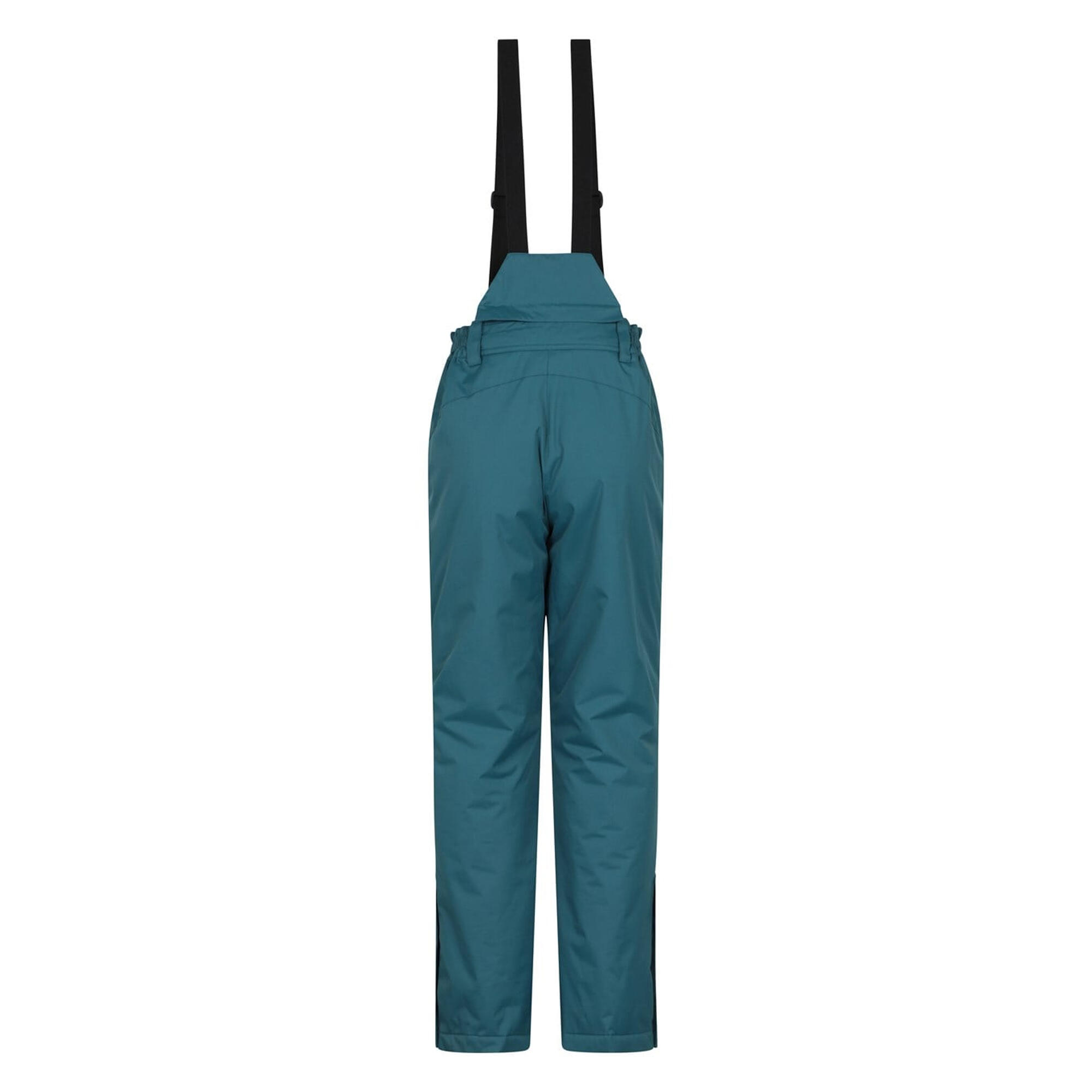 Womens/Ladies Moon II Ski Trousers (Teal) 2/4