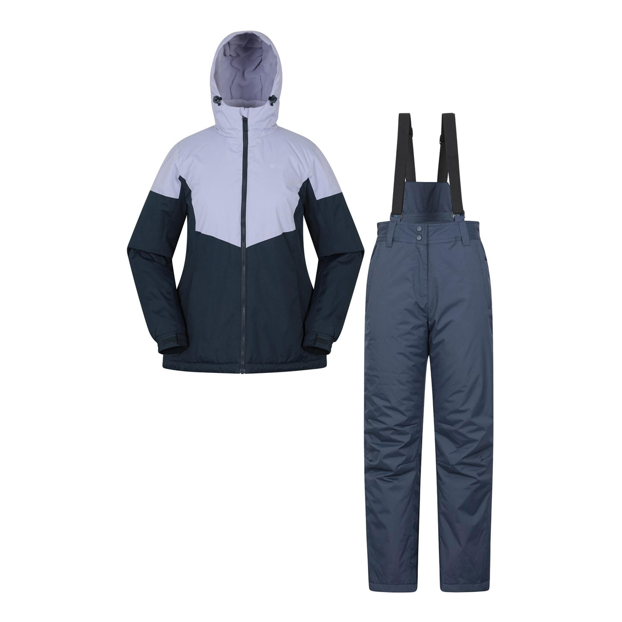 Ensemble Blouson Et Pantalon De Ski Femme (Bleu Marine) 2/4