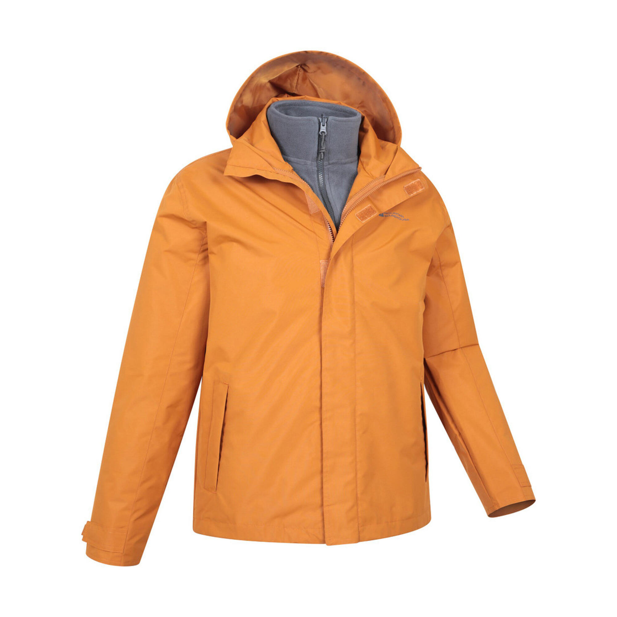 Mens Fell II 3 in 1 Jacket (Burnt Orange) 4/4