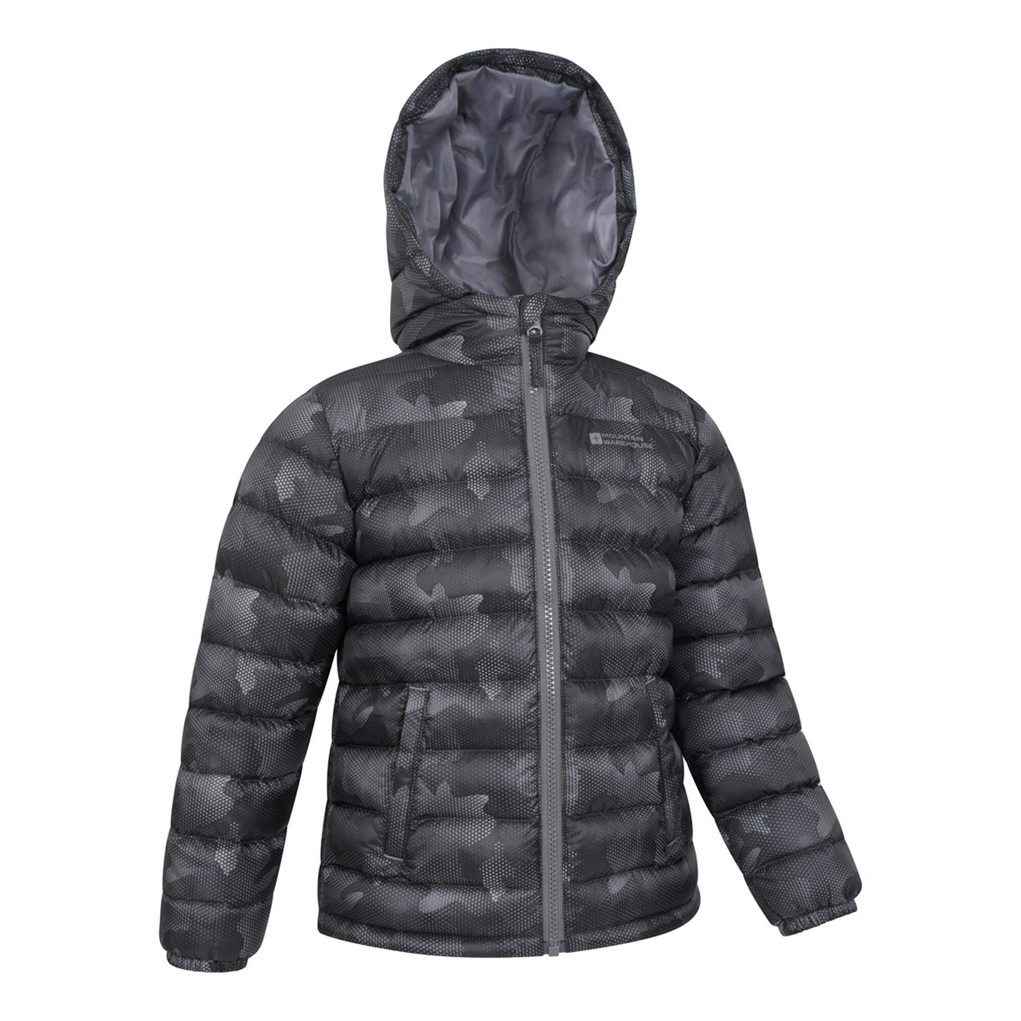 Giacca Imbottita Acquerello Bambini Mountain Warehouse Seasons Carbone 5/5