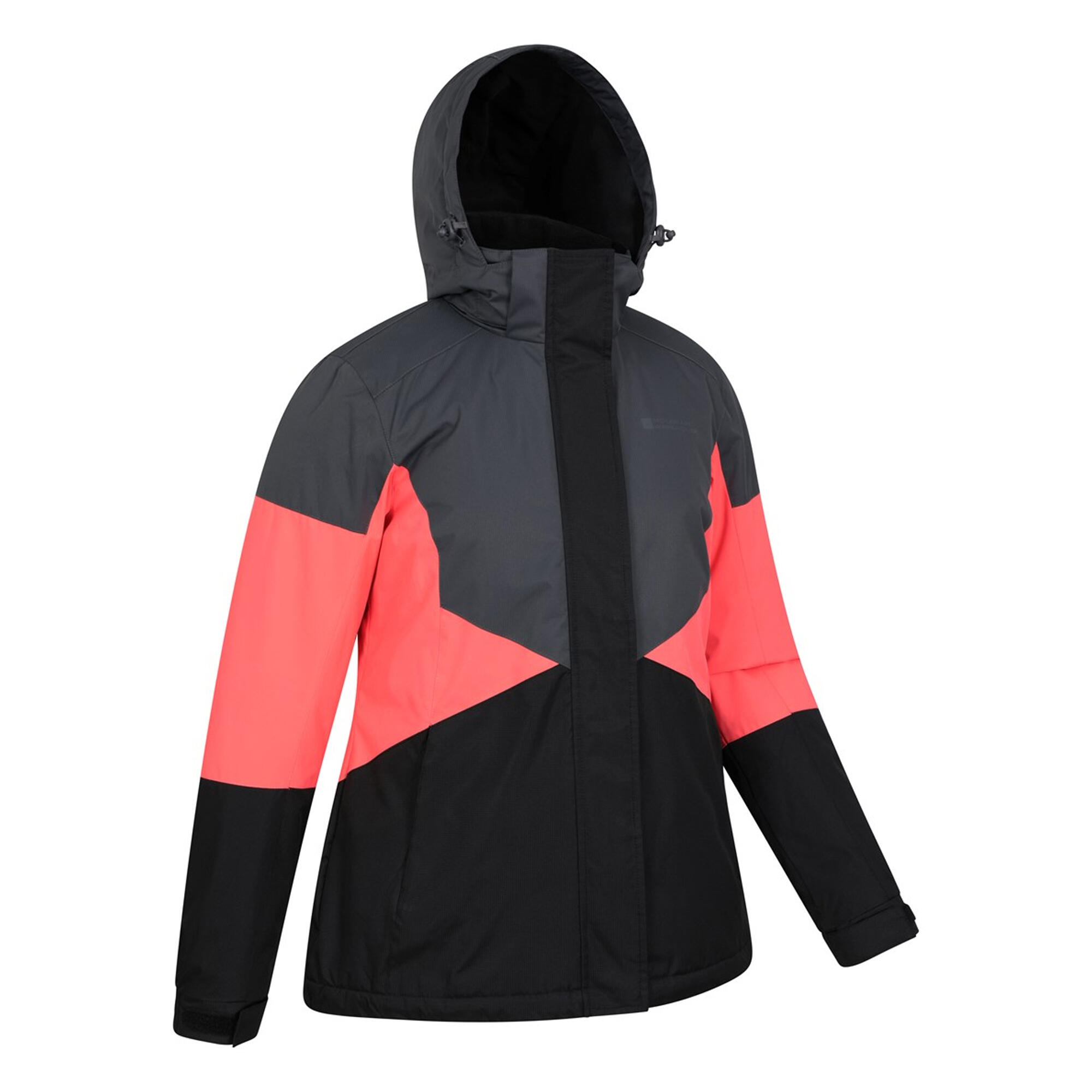 Ensemble Blouson Et Pantalon De Ski Femme (Rose Vif) 3/4