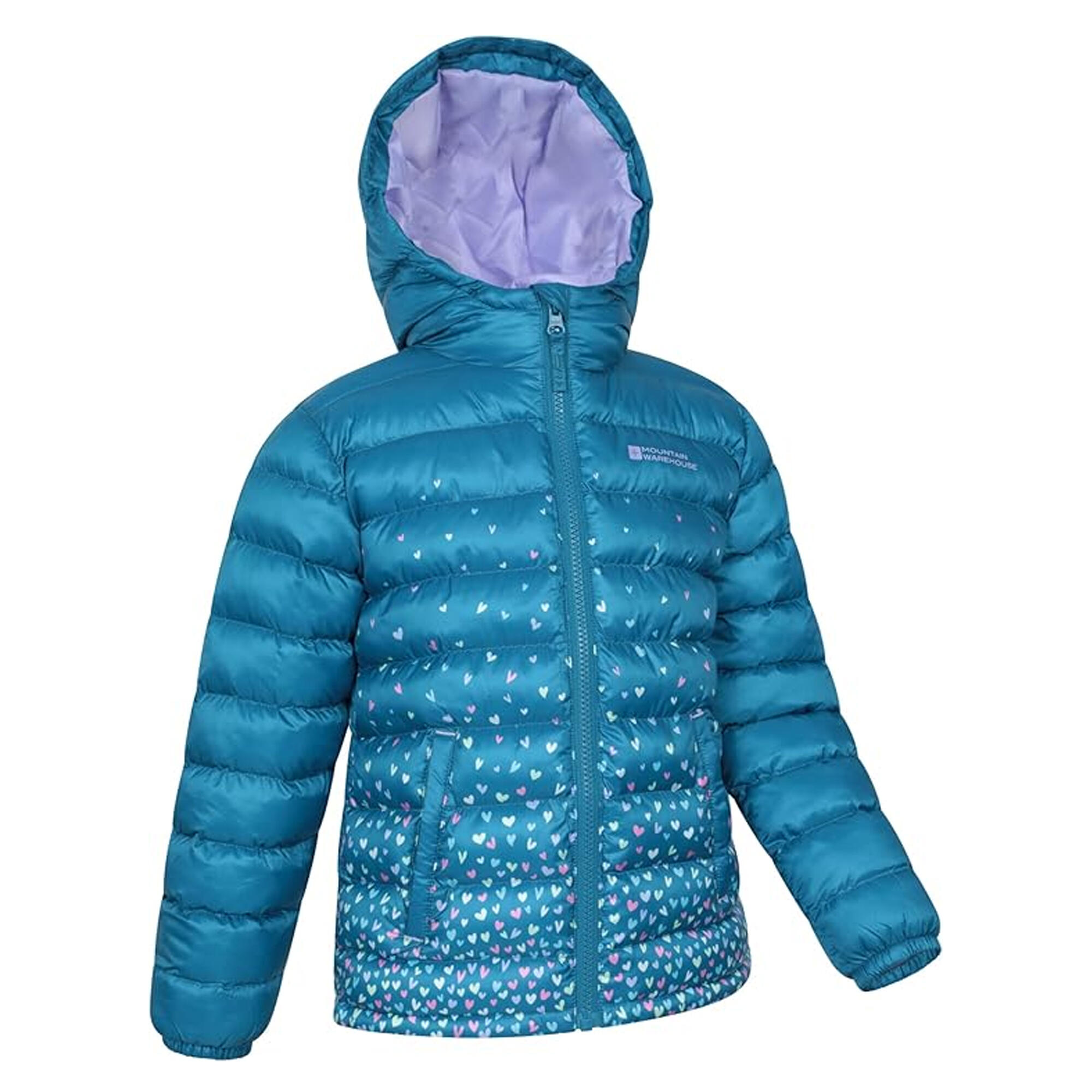 "Seasons" Steppjacke für Kinder Petrol 4/4