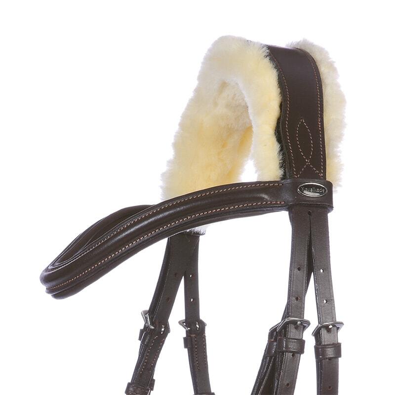 Bridas para caballos Kavalkade Ivy W. Sheepskin 2/4