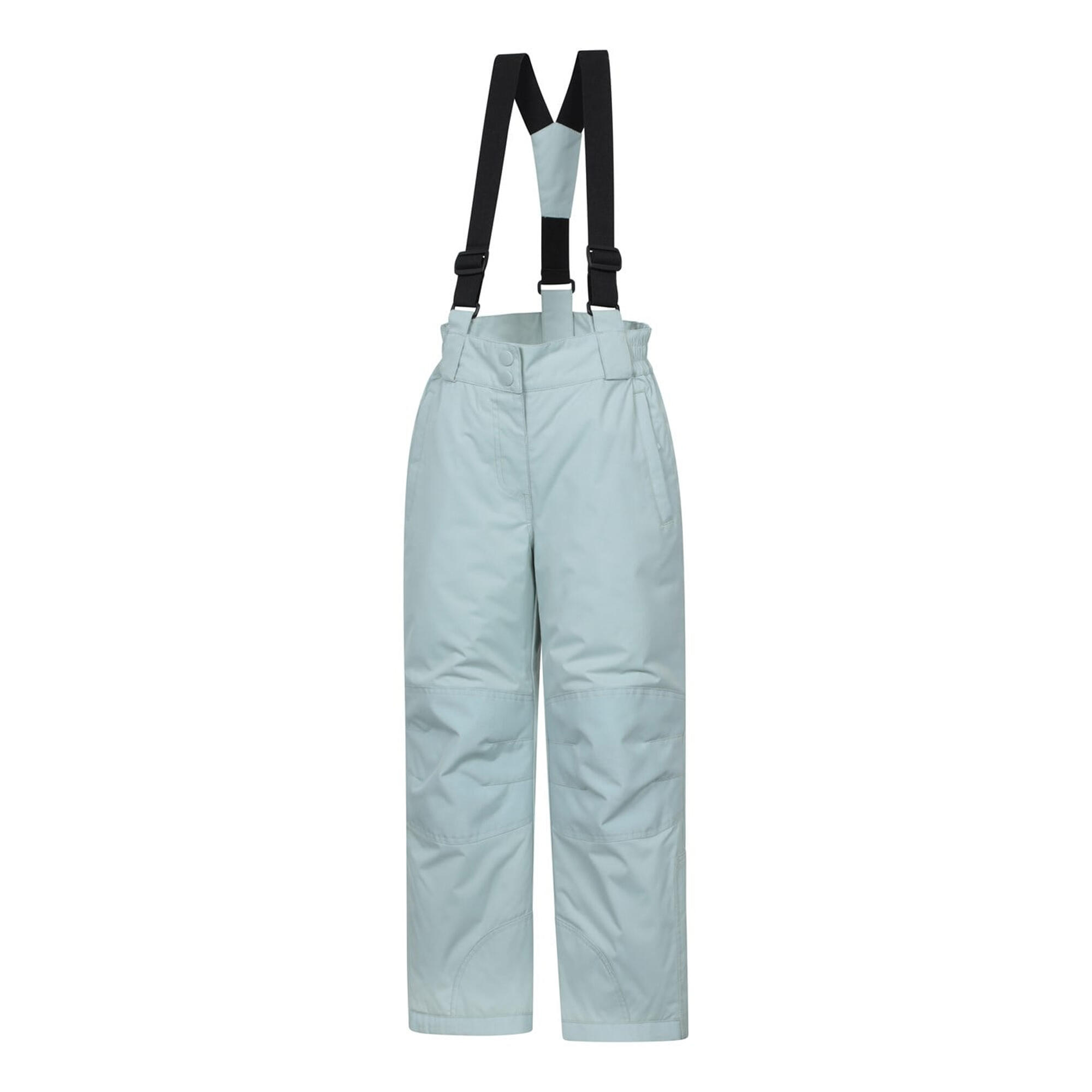 Childrens/Kids Honey Ski Trousers (Pale Green) 3/4